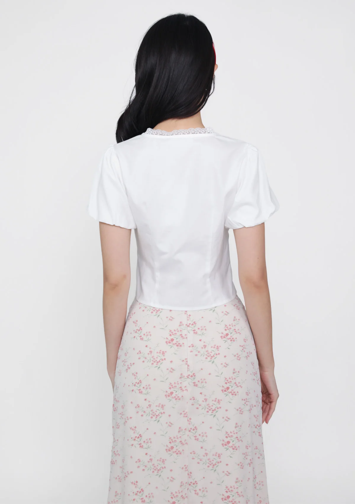 Mina Puff Sleeve Blouse - Image 7
