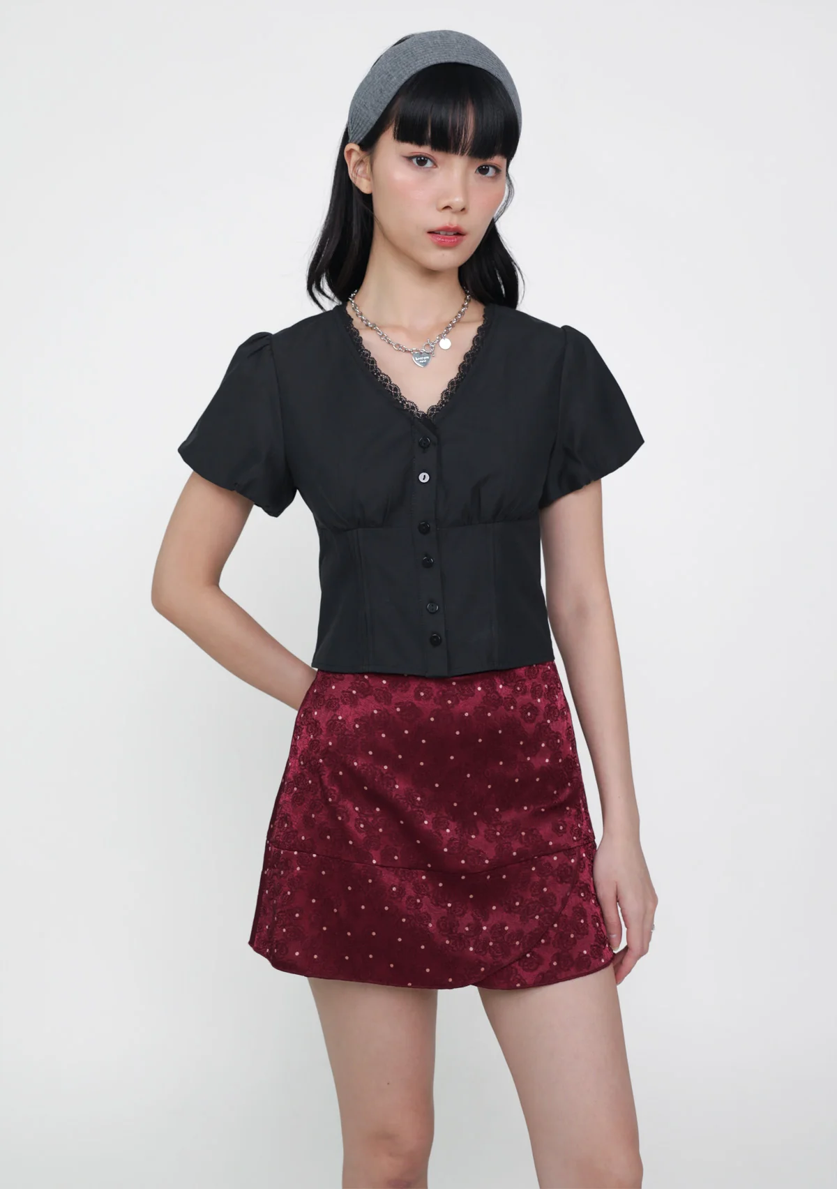 Mina Puff Sleeve Blouse - Image 9