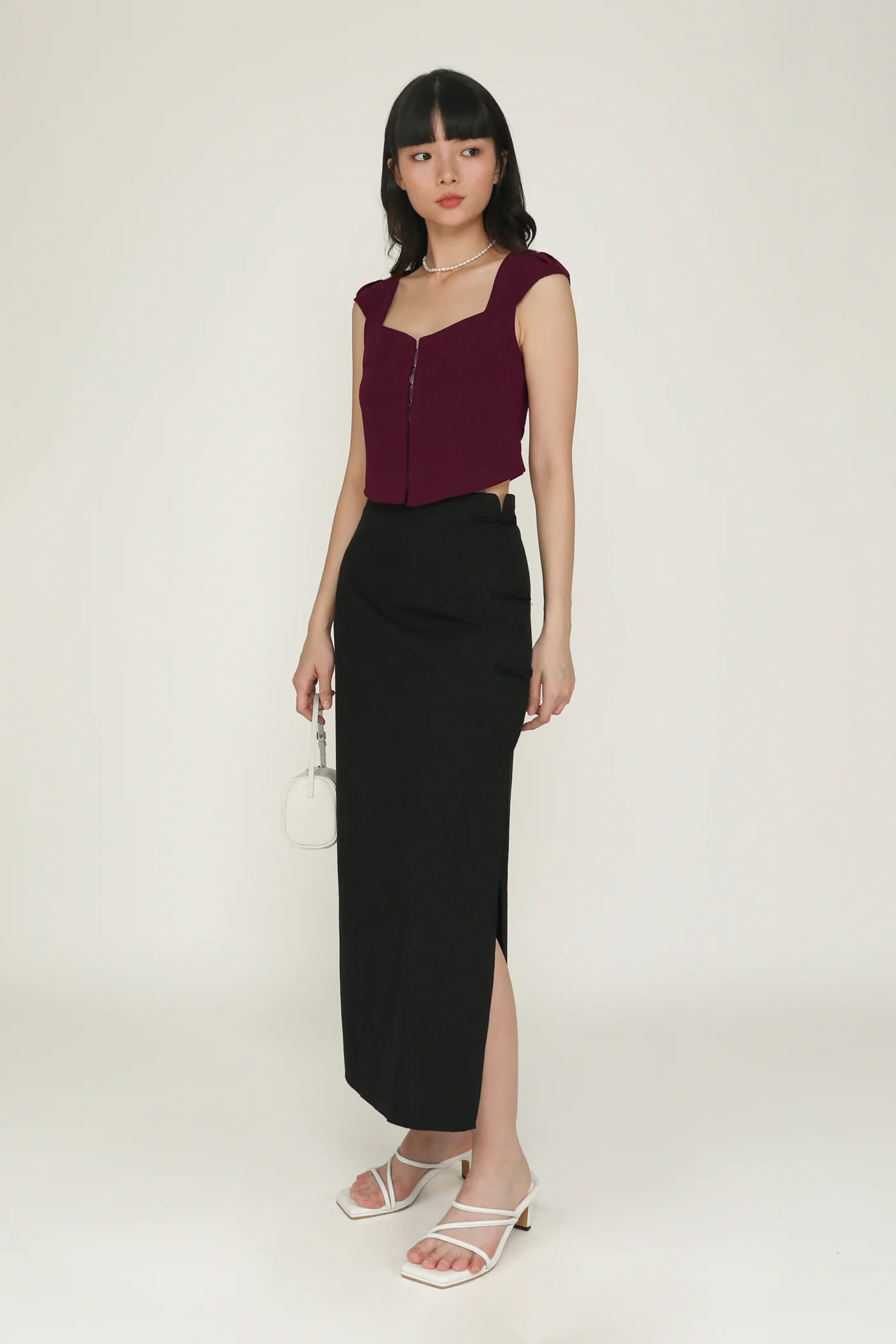 Ming Knotted Maxi Skirt - Image 3