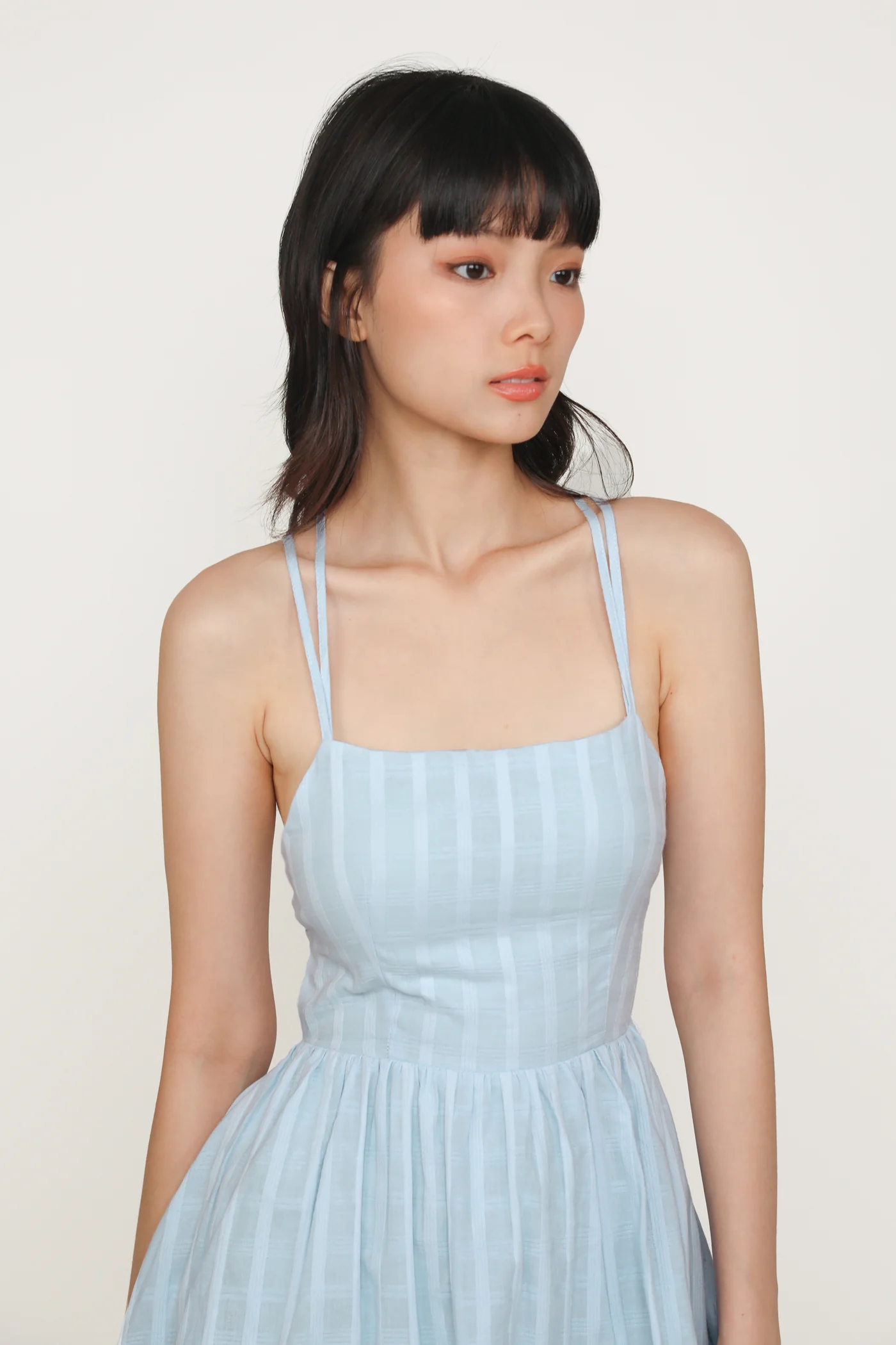 Mirabel Cross Back Padded Dress - Image 12