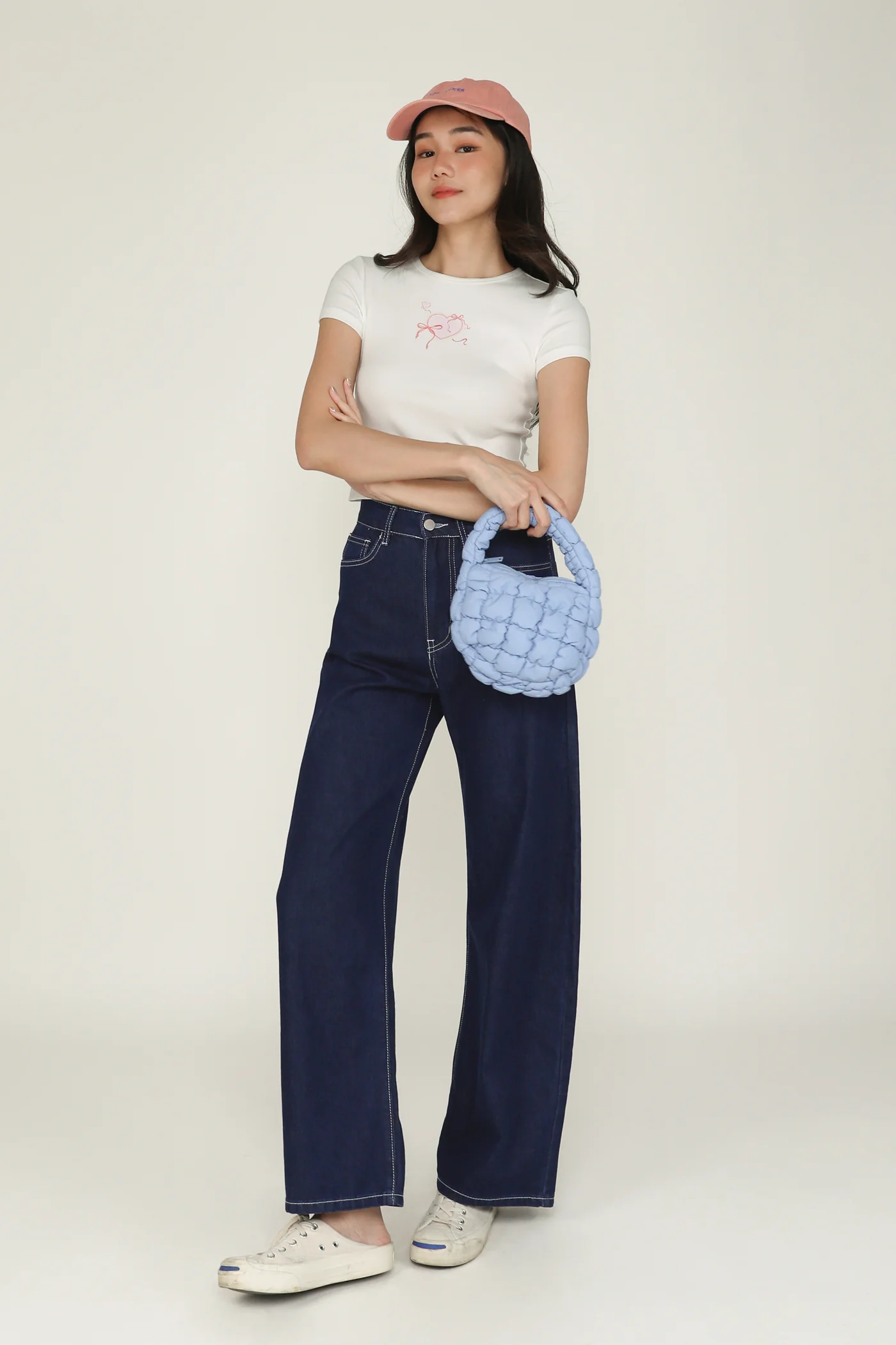 Momo Heart Baby Tee - Image 2