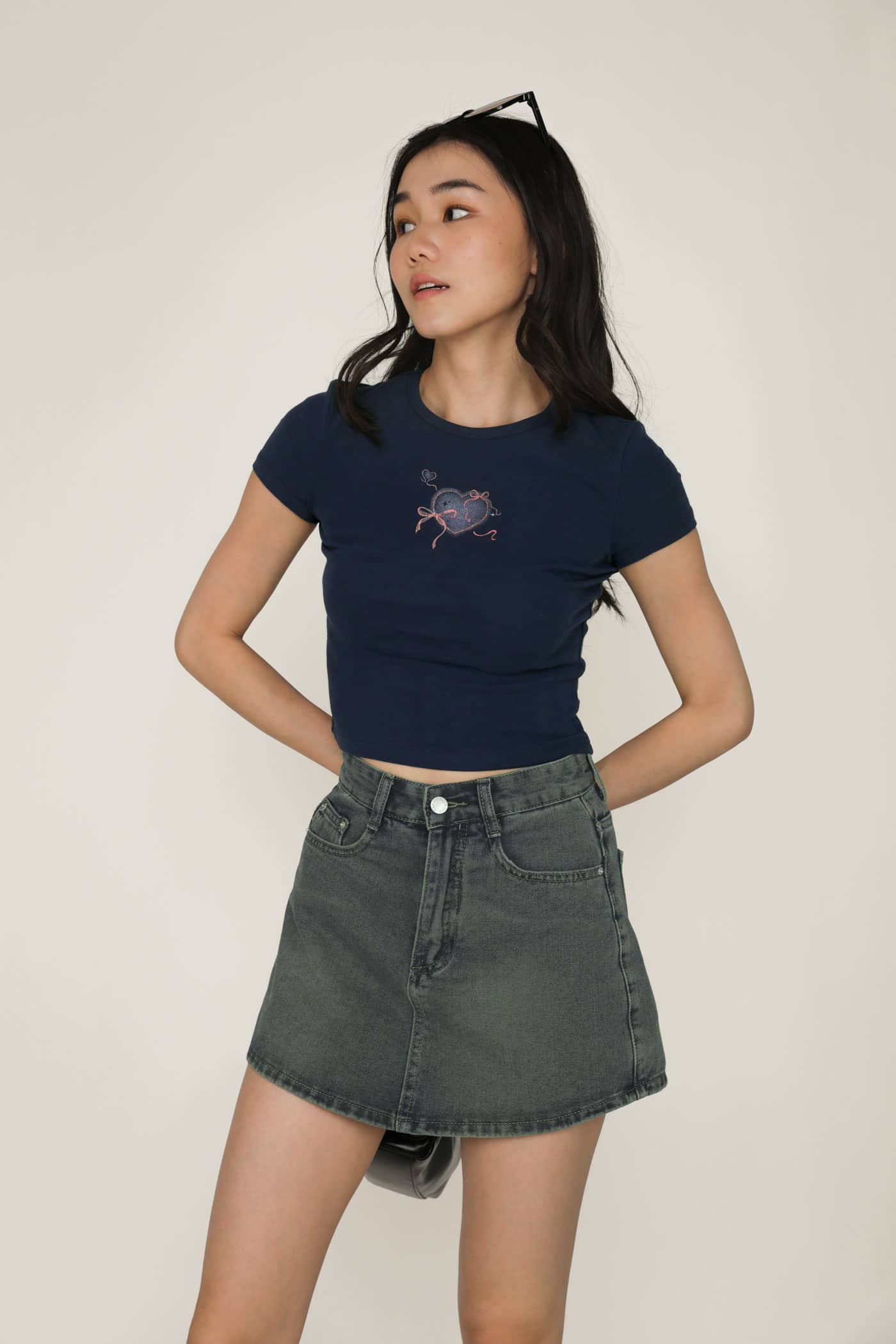 Momo Heart Baby Tee - Image 34