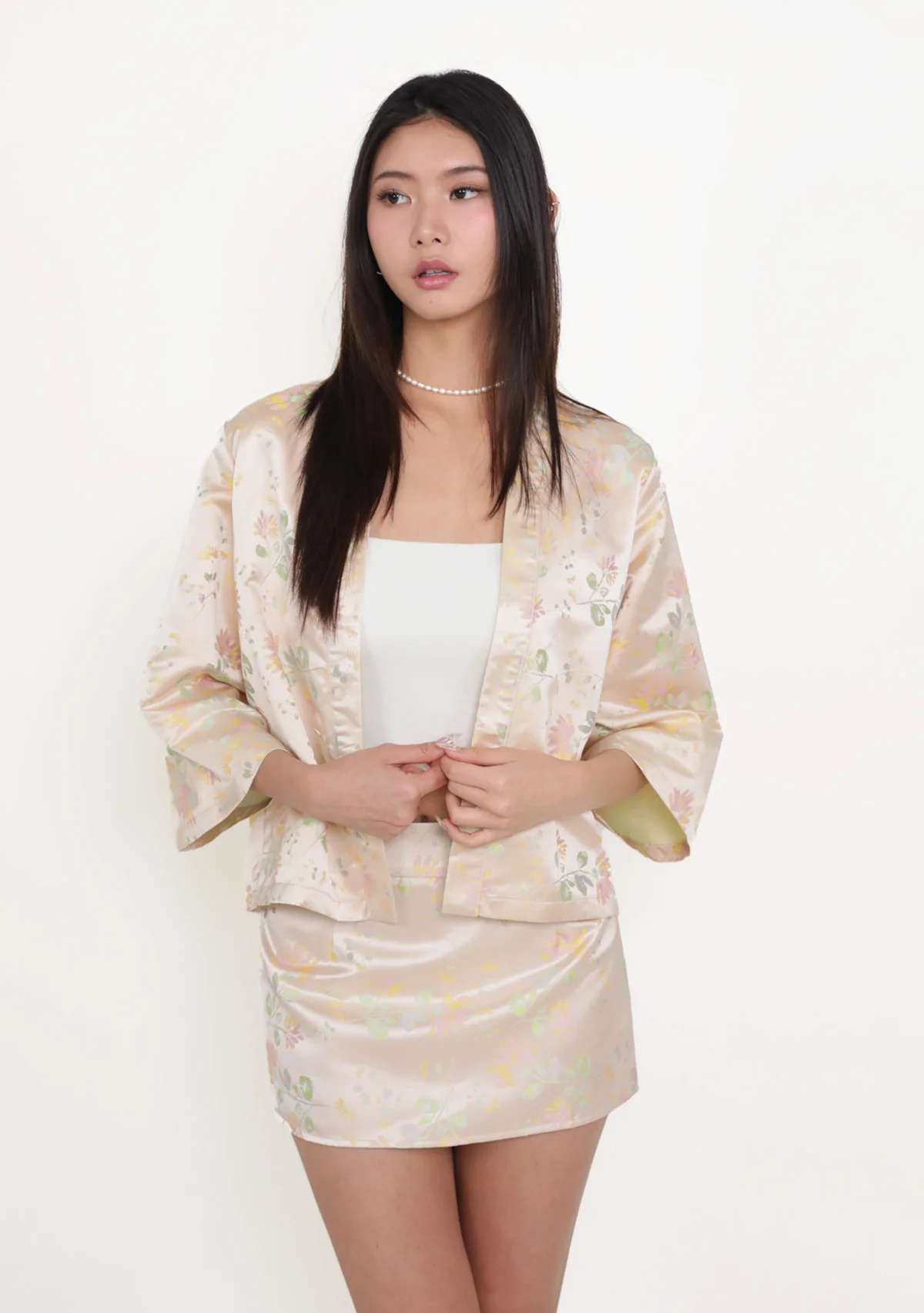 Moonlight Jacquard Kimono - Image 3