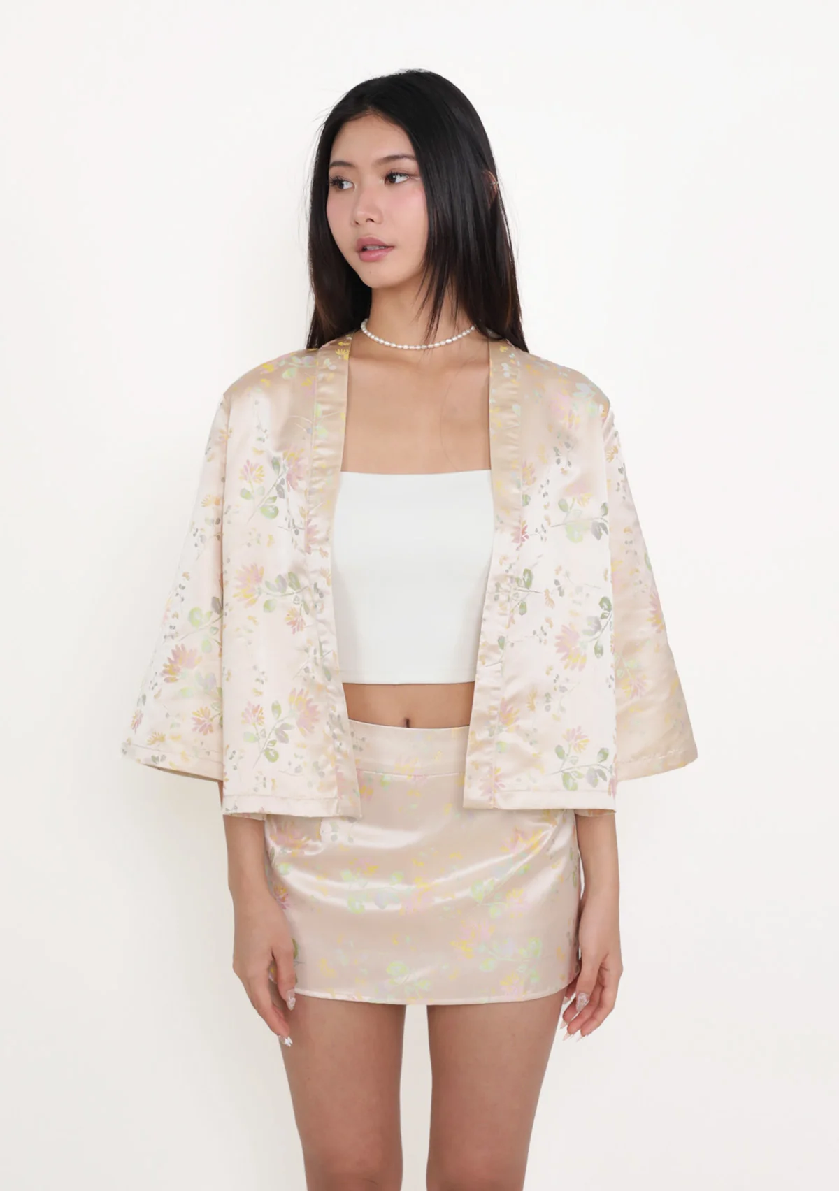 Moonlight Jacquard Kimono - Image 4