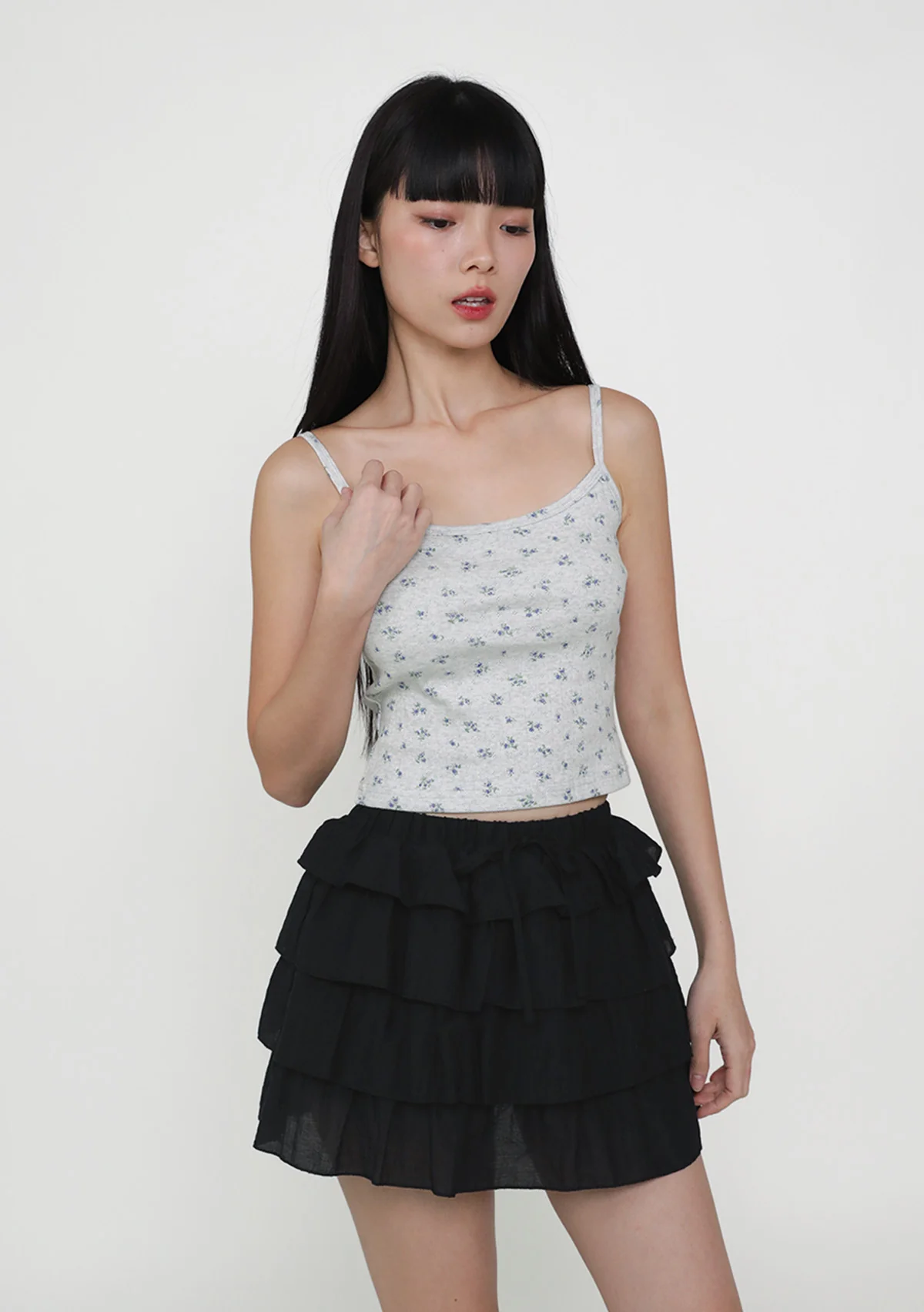 Nala Ribbed Padded Top - Image 80