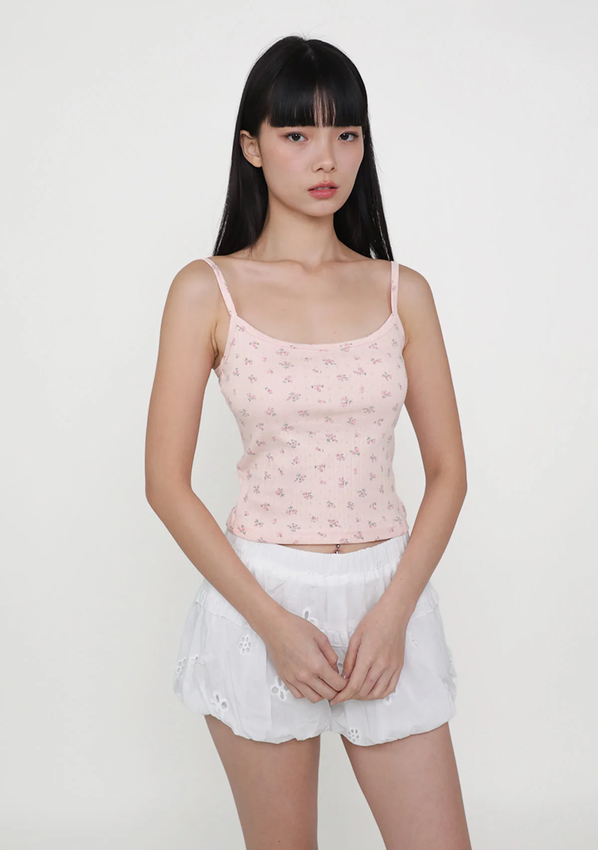 Nala Ribbed Padded Top - Image 92