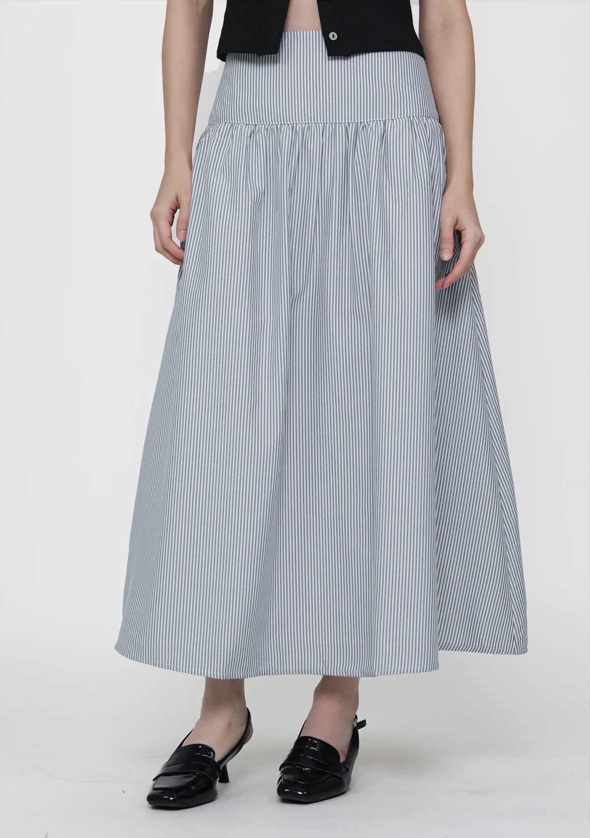 Nara Midi Skirt (Striped) - Image 10