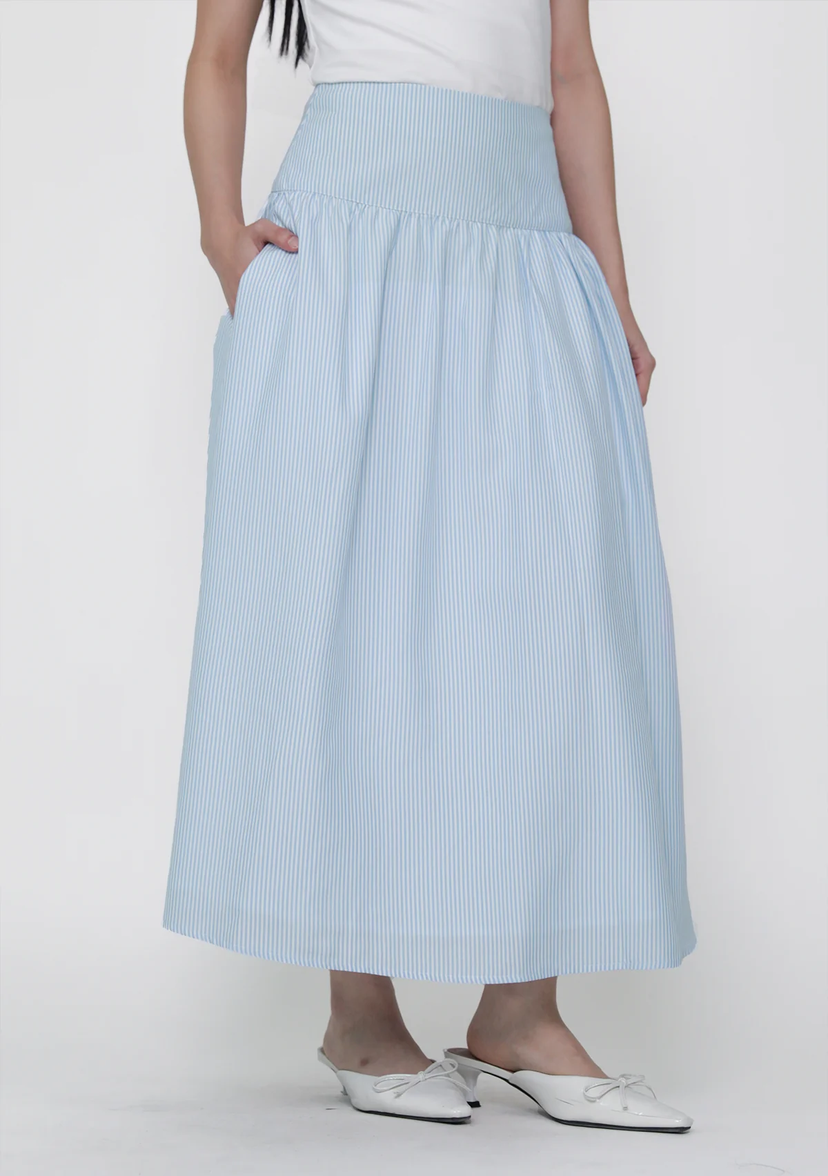 Nara Midi Skirt (Striped) - Image 3