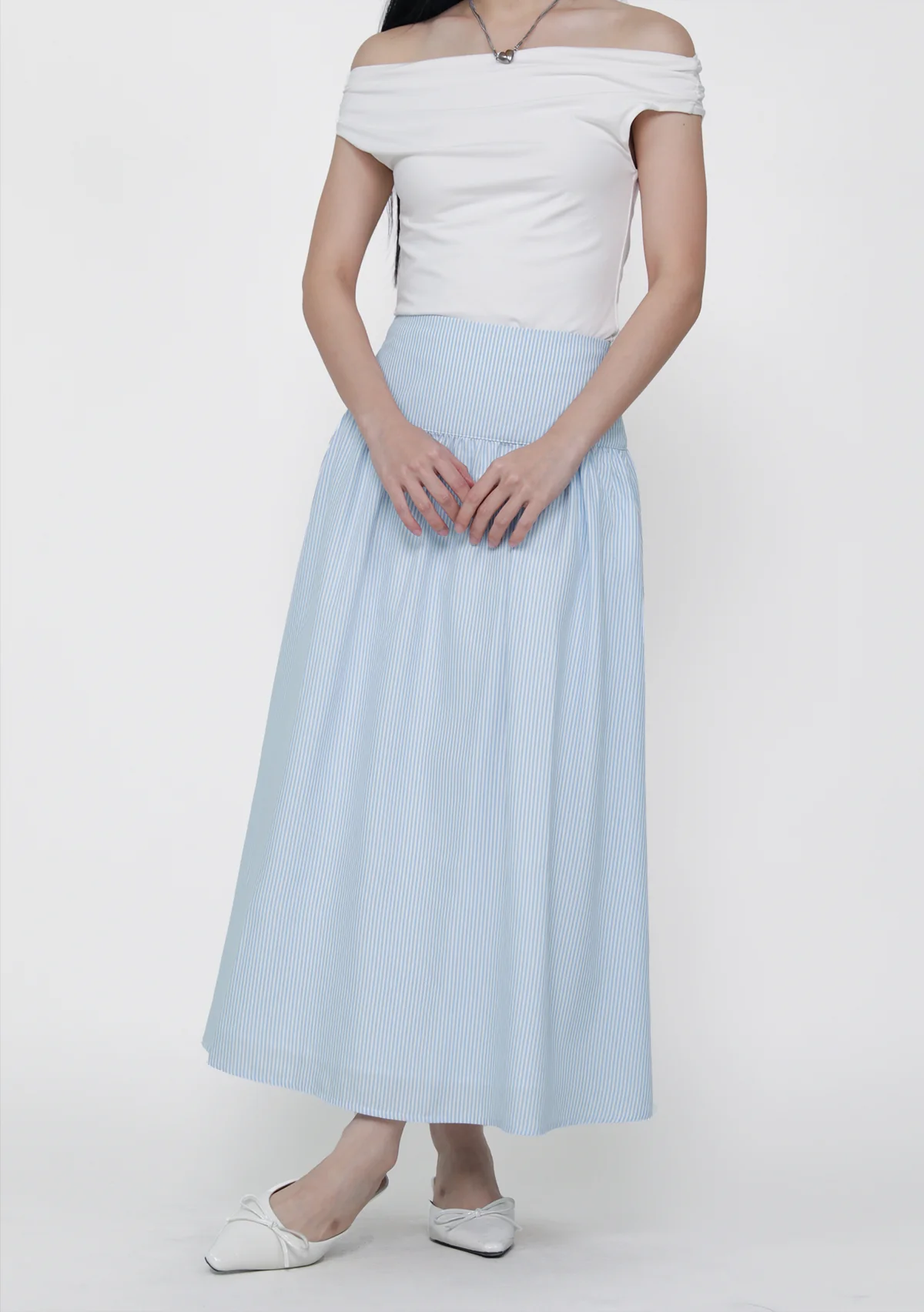 Nara Midi Skirt (Striped) - Image 4