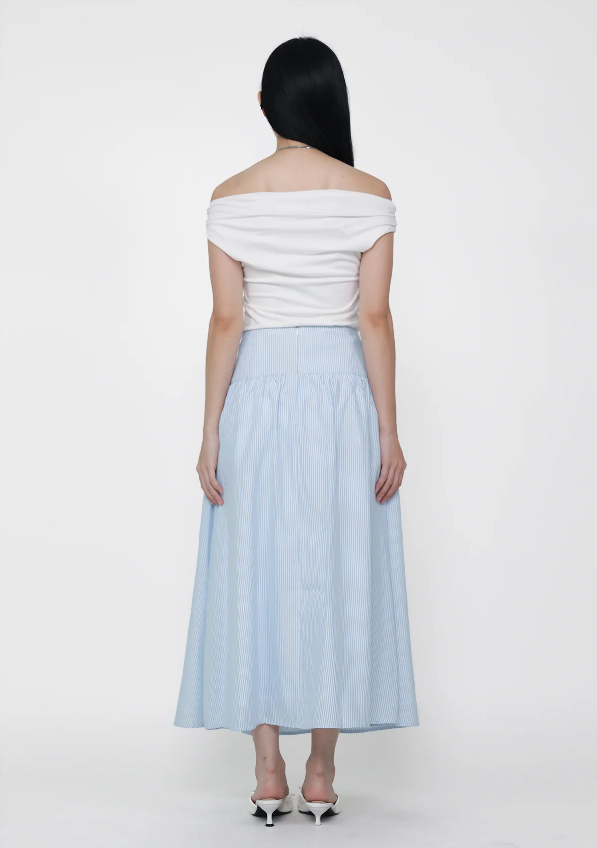 Nara Midi Skirt (Striped) - Image 6