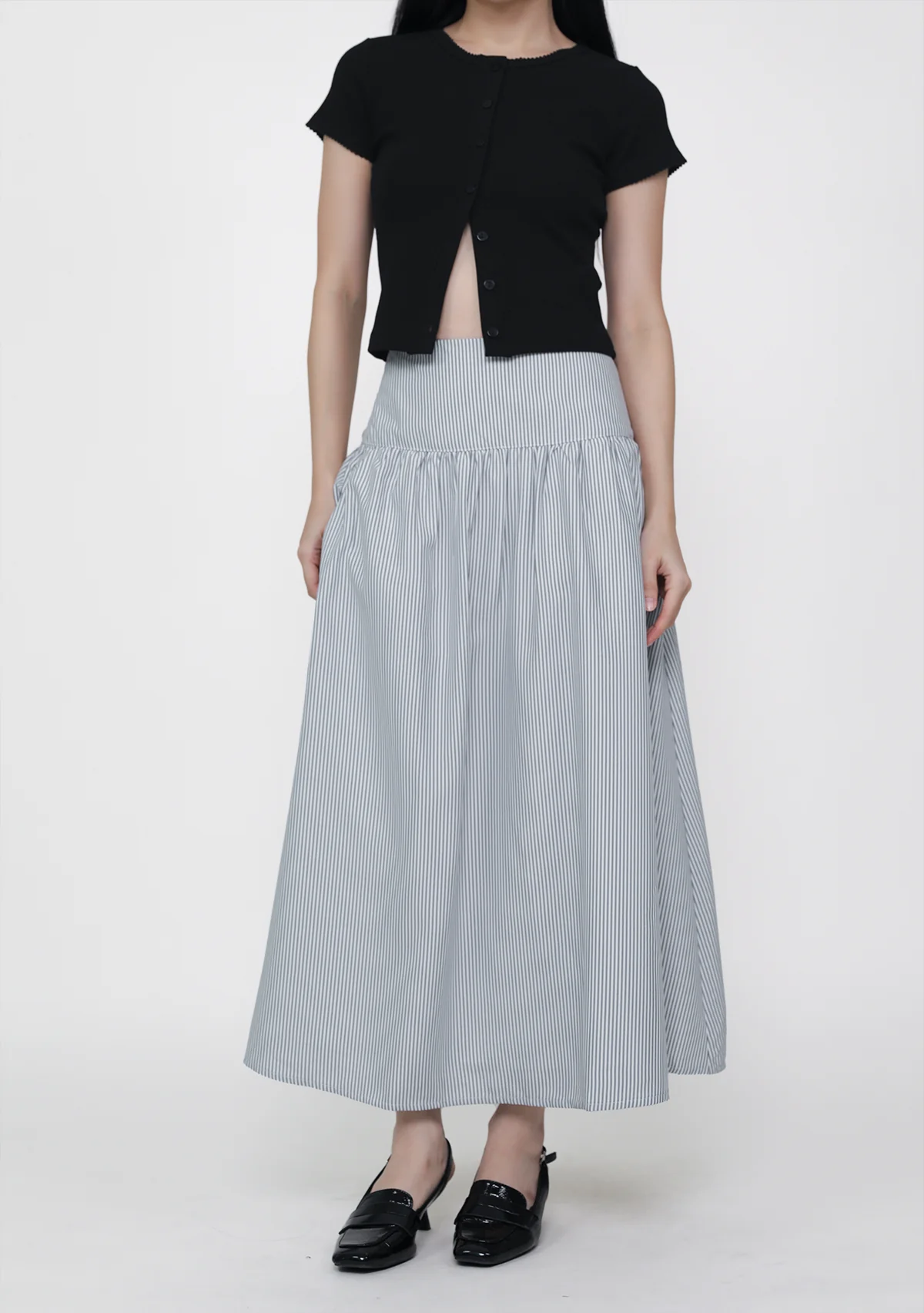 Nara Midi Skirt (Striped) - Image 9