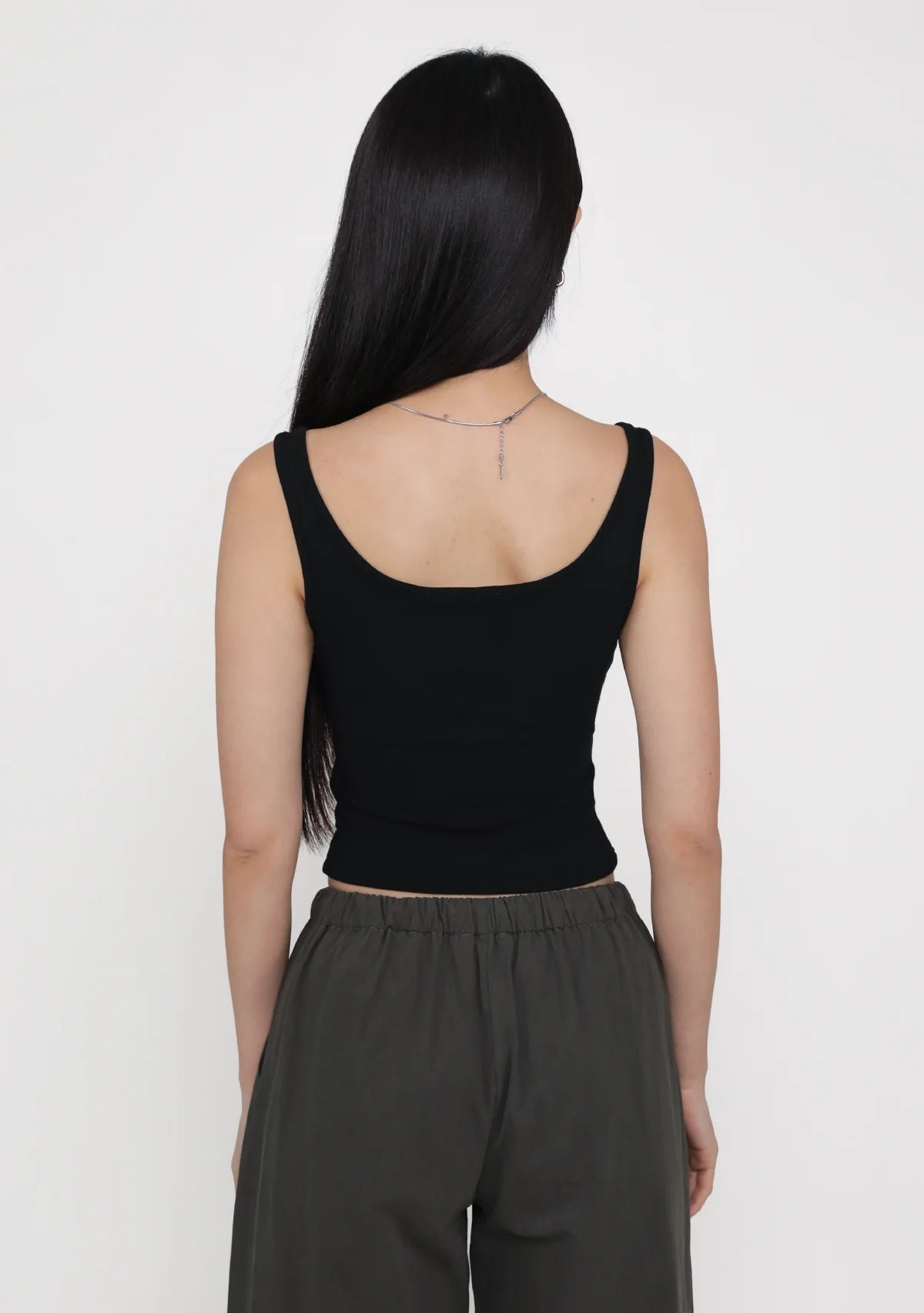 Naru Button Padded Tank Top - Image 13