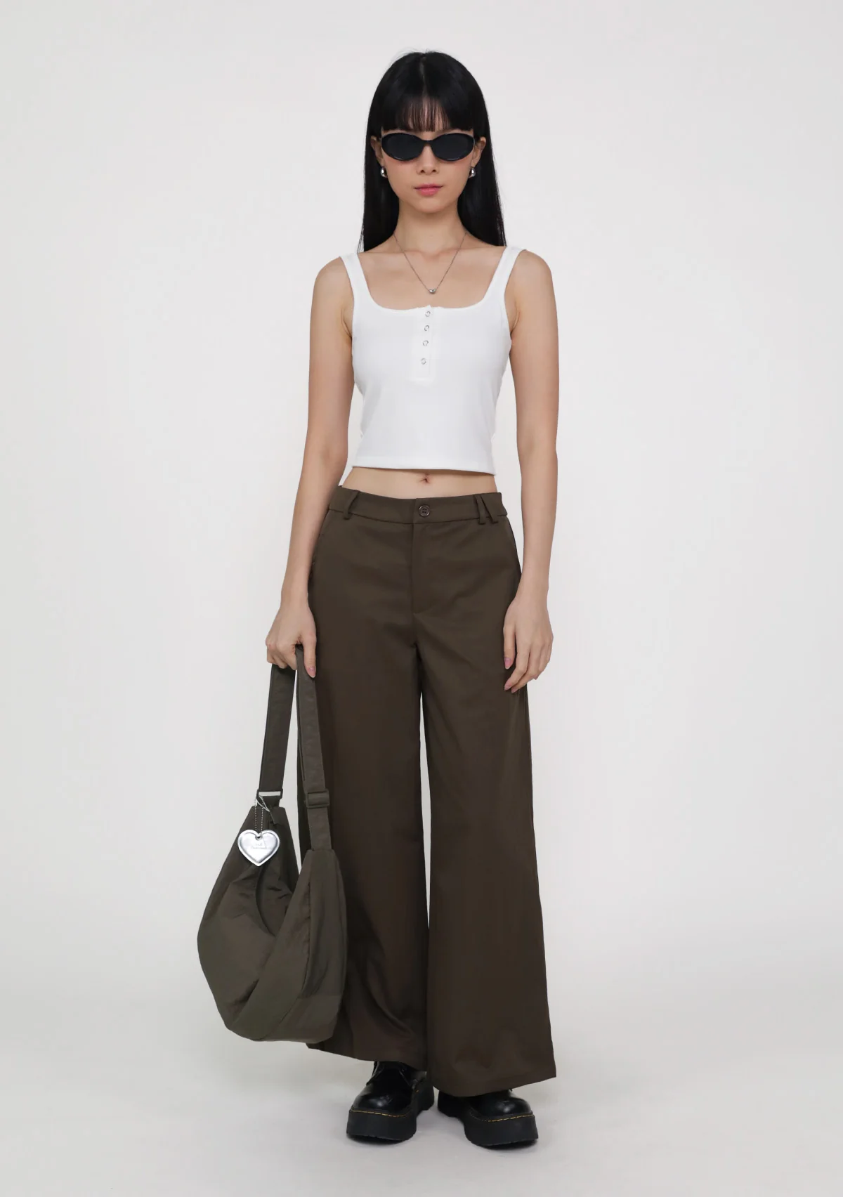 Naru Button Padded Tank Top - Image 6