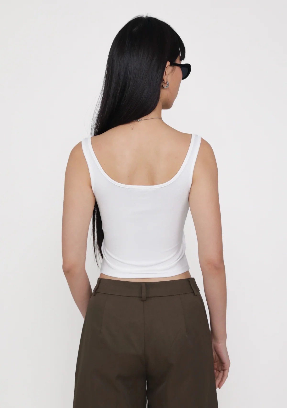 Naru Button Padded Tank Top - Image 9