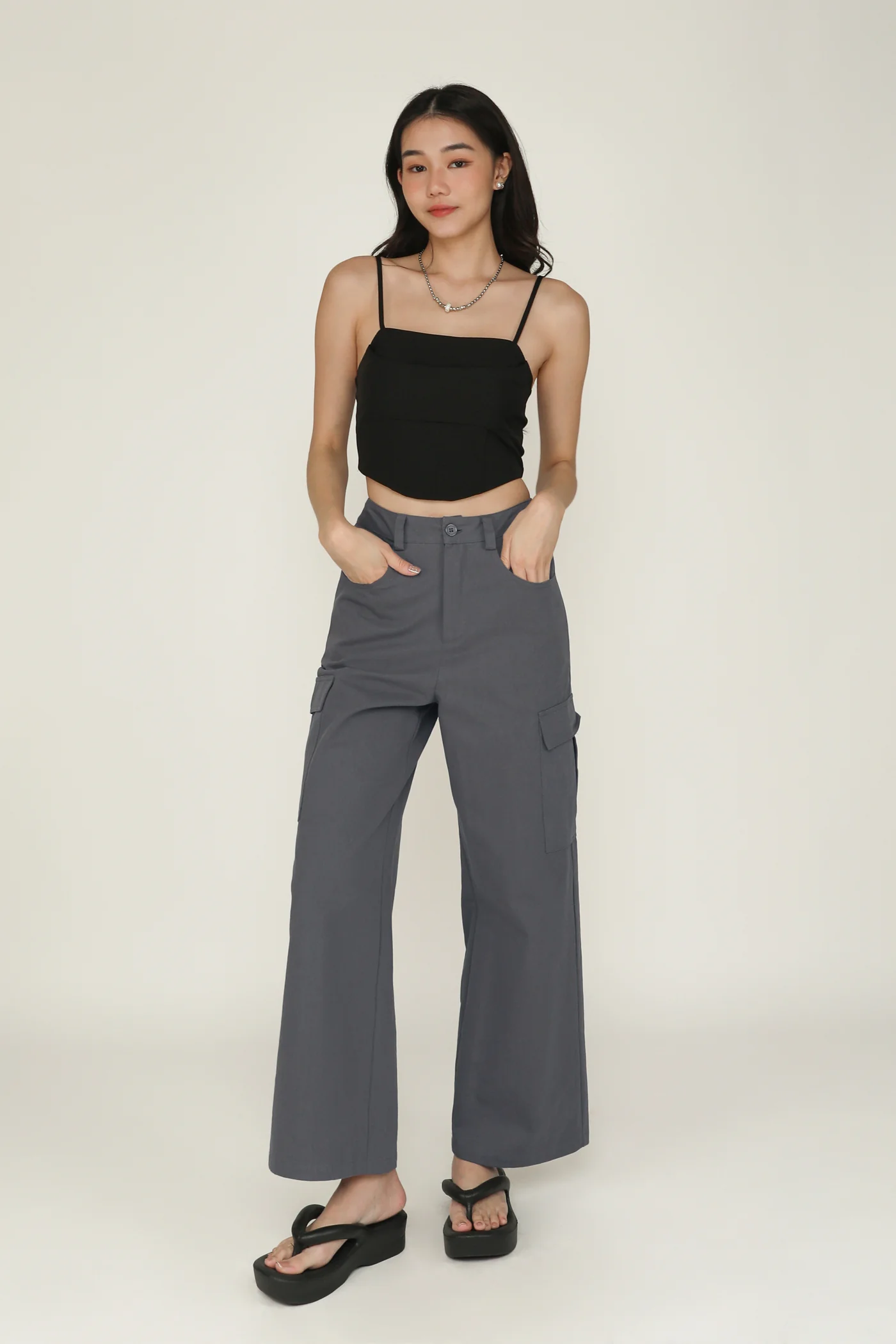 Natasha Corset Padded Crop Top - Image 13