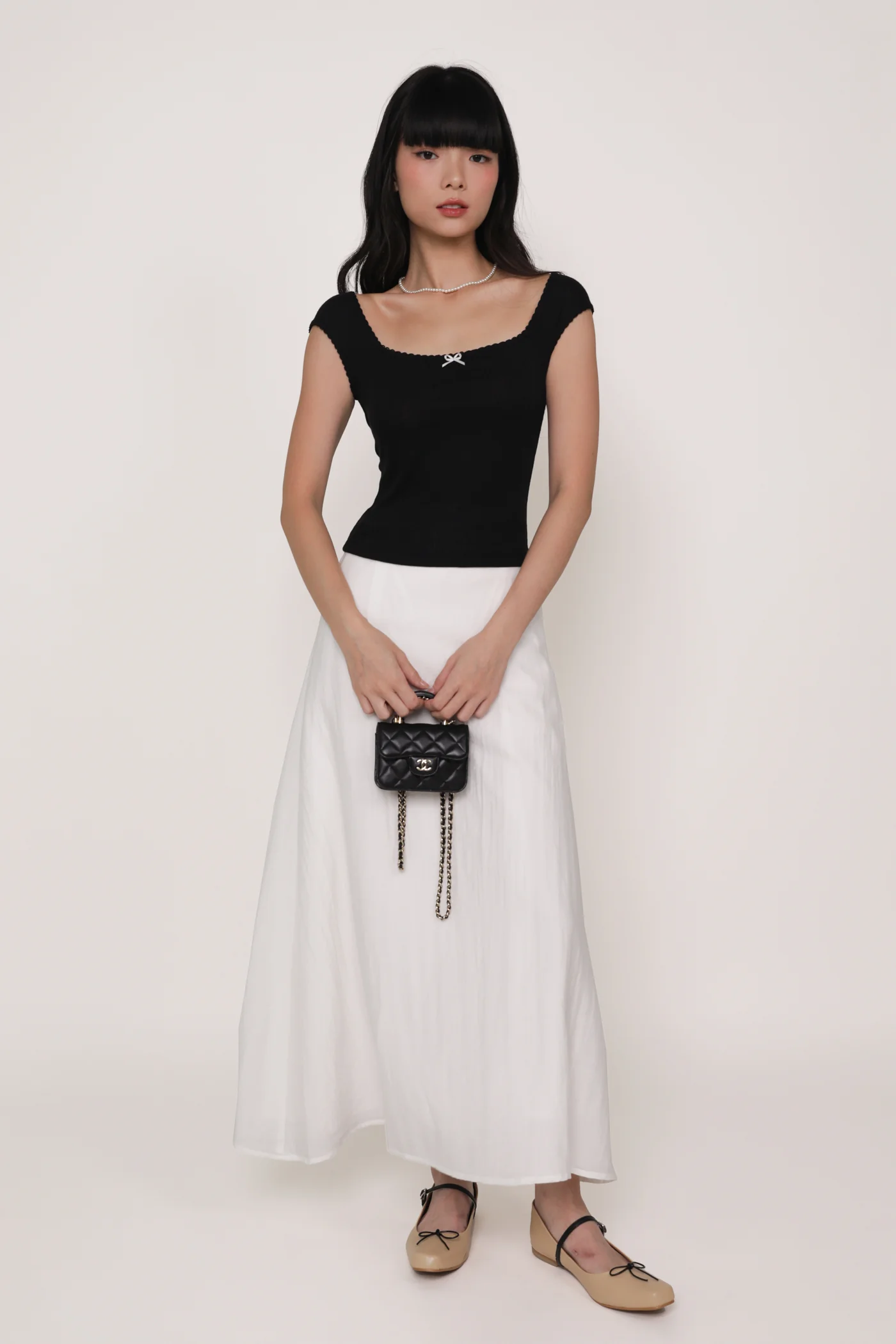 Nikolas Lounge Ribbon Basic Top - Image 13