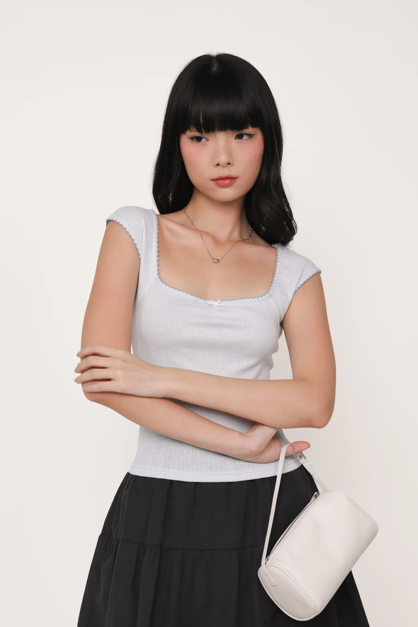 Nikolas Lounge Ribbon Basic Top - Image 18