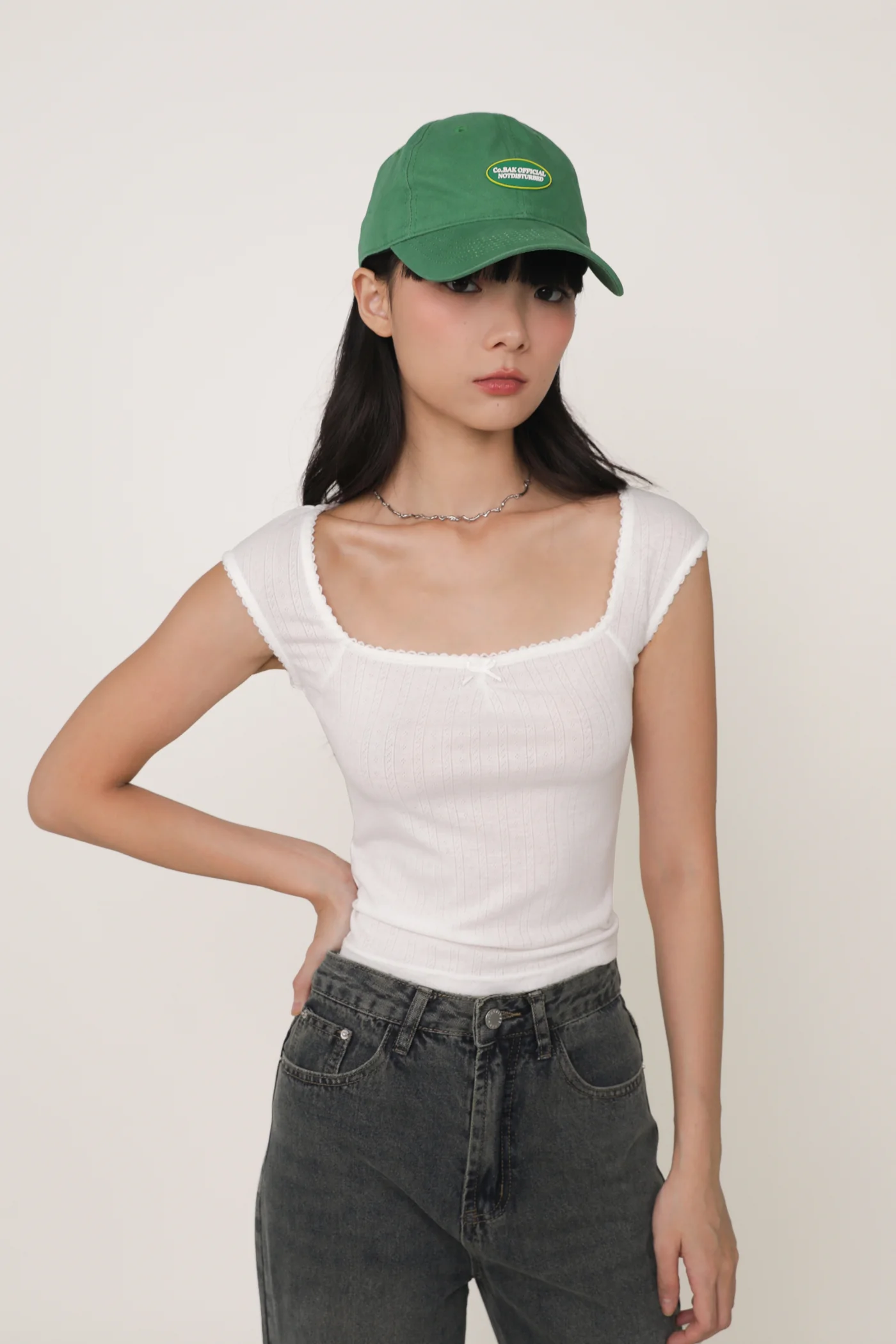 Nikolas Lounge Ribbon Basic Top - Image 2