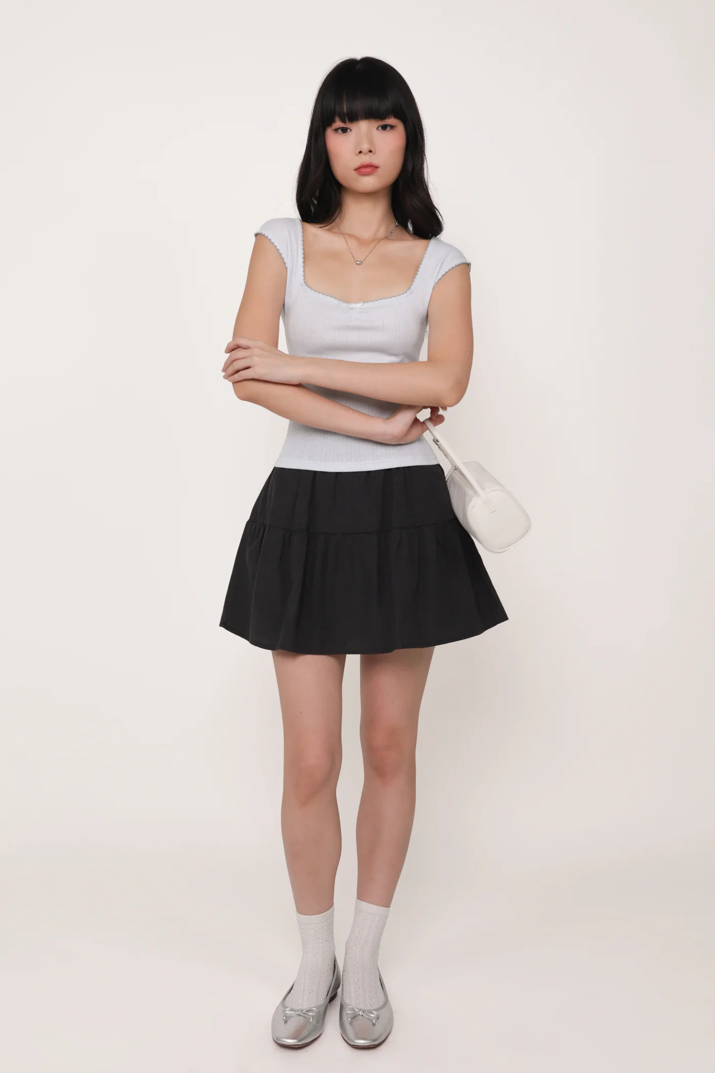 Nikolas Lounge Ribbon Basic Top - Image 21