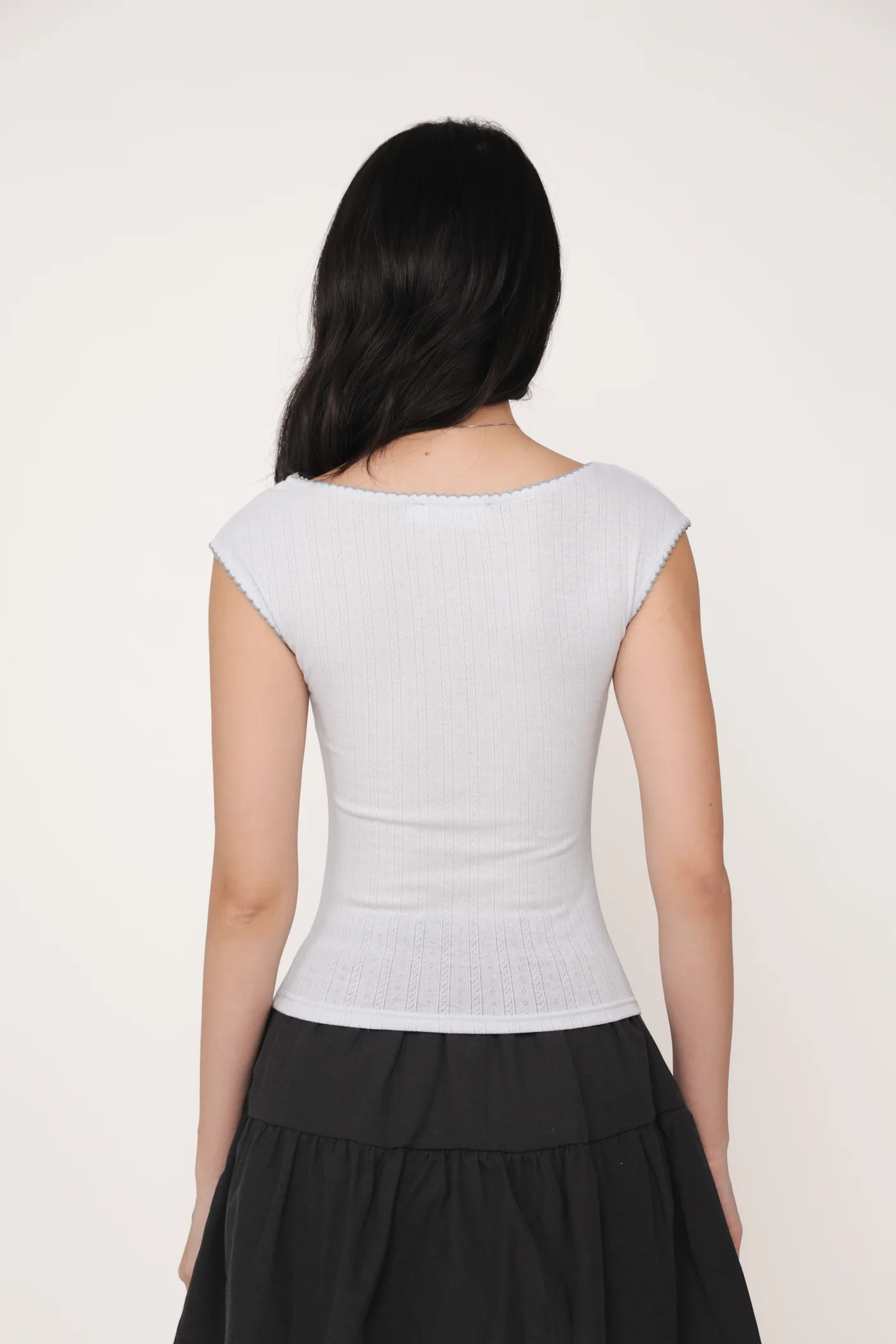 Nikolas Lounge Ribbon Basic Top - Image 22