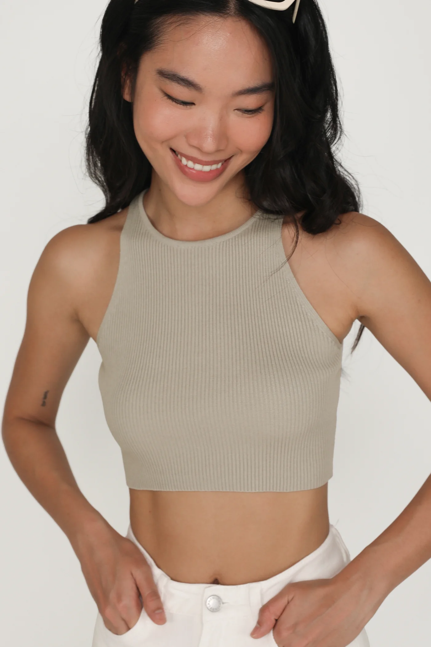 Noemi Racercut Knit Top - Image 4