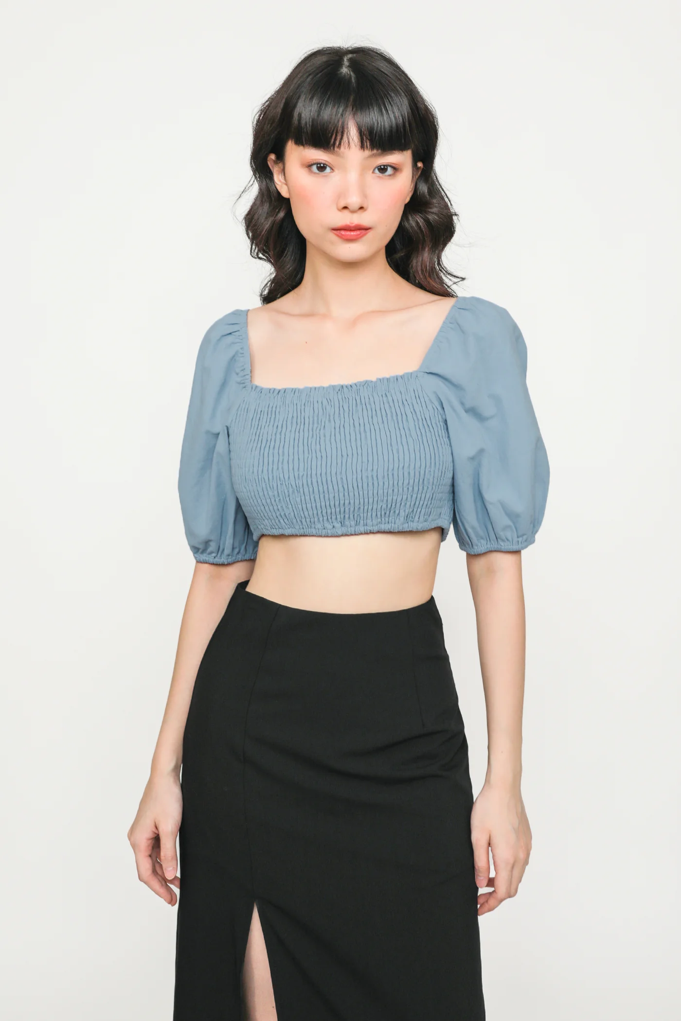 Nyla Front Slit Midi Skirt - Image 21