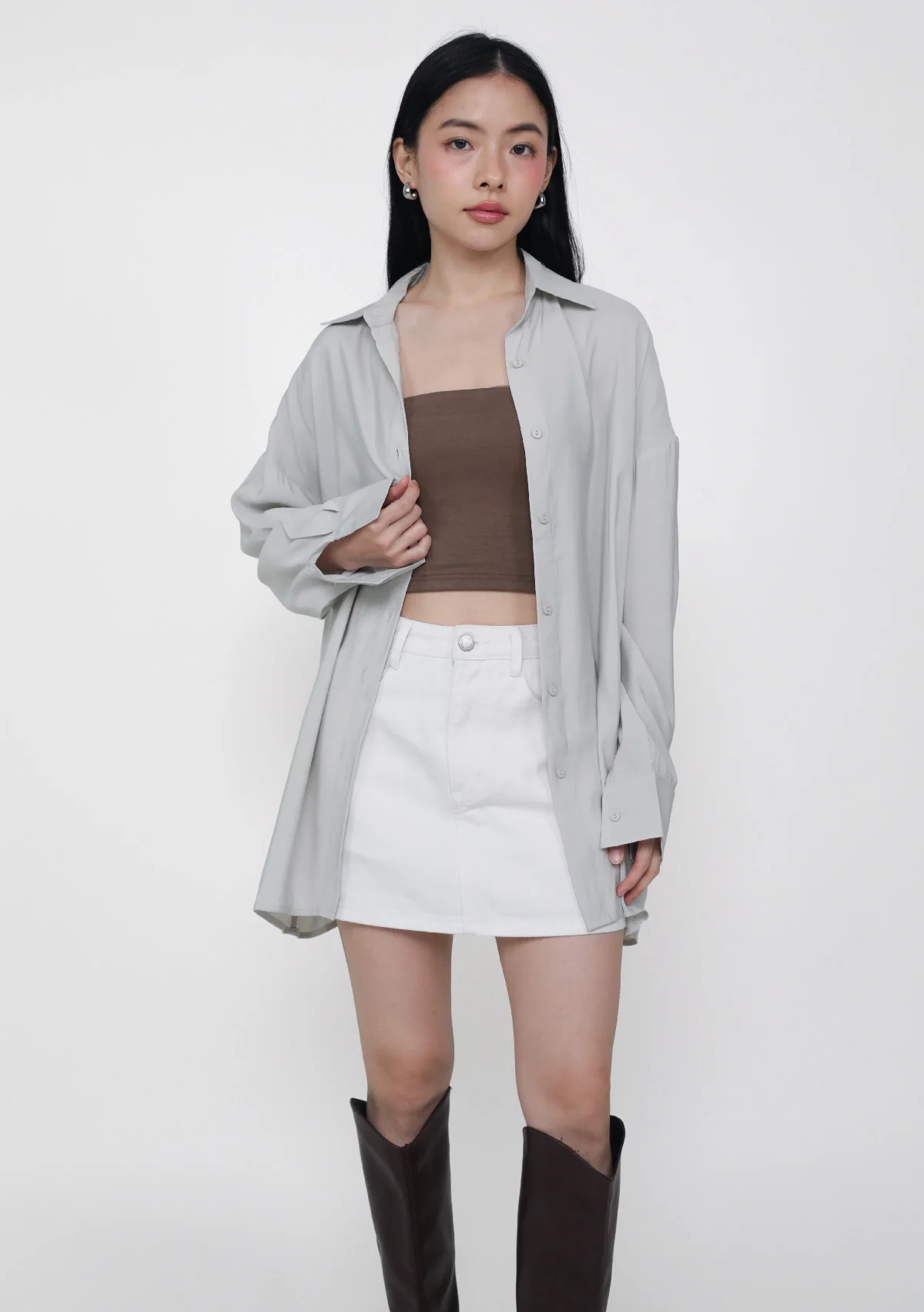 Metro Oversized Shirt - Image 11