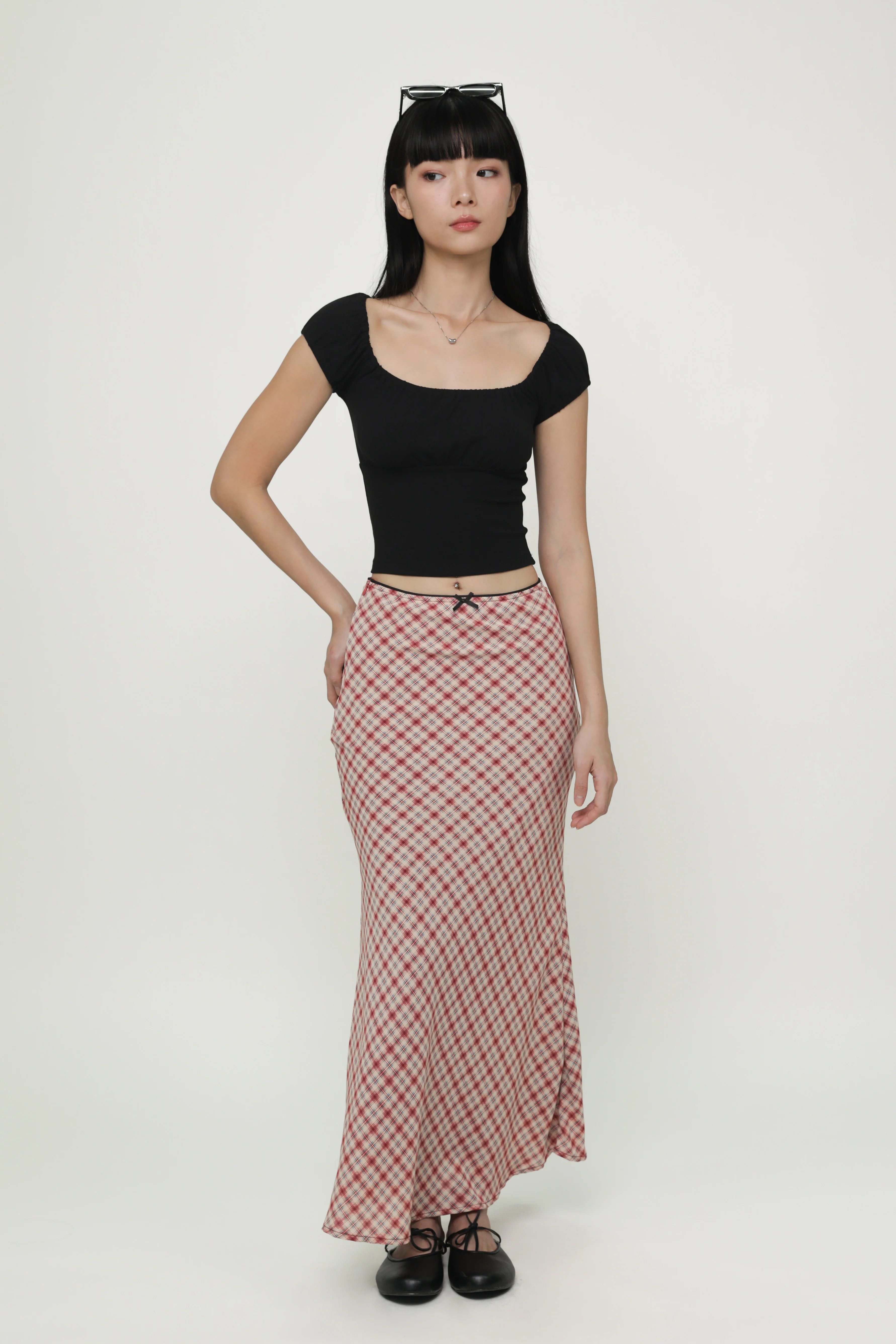 Pamela Ruched Basic Top - Image 2