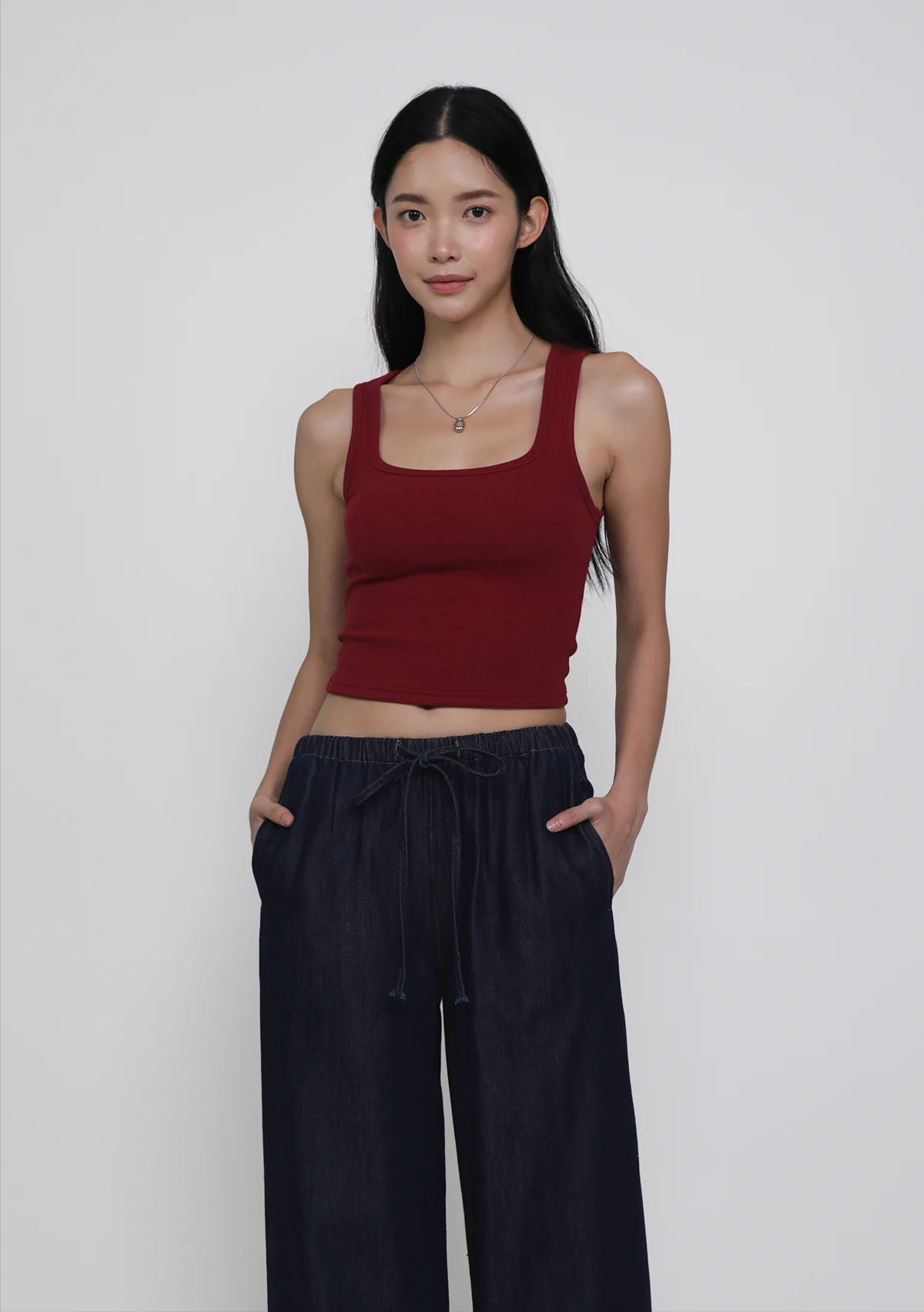 Petite Asher Denim Lounge Pants - Image 12