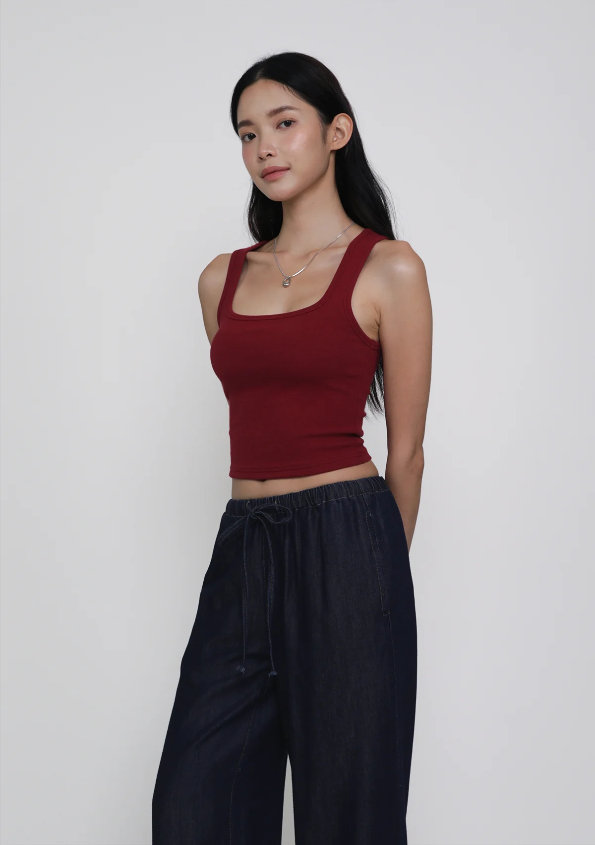 Petite Asher Denim Lounge Pants - Image 7