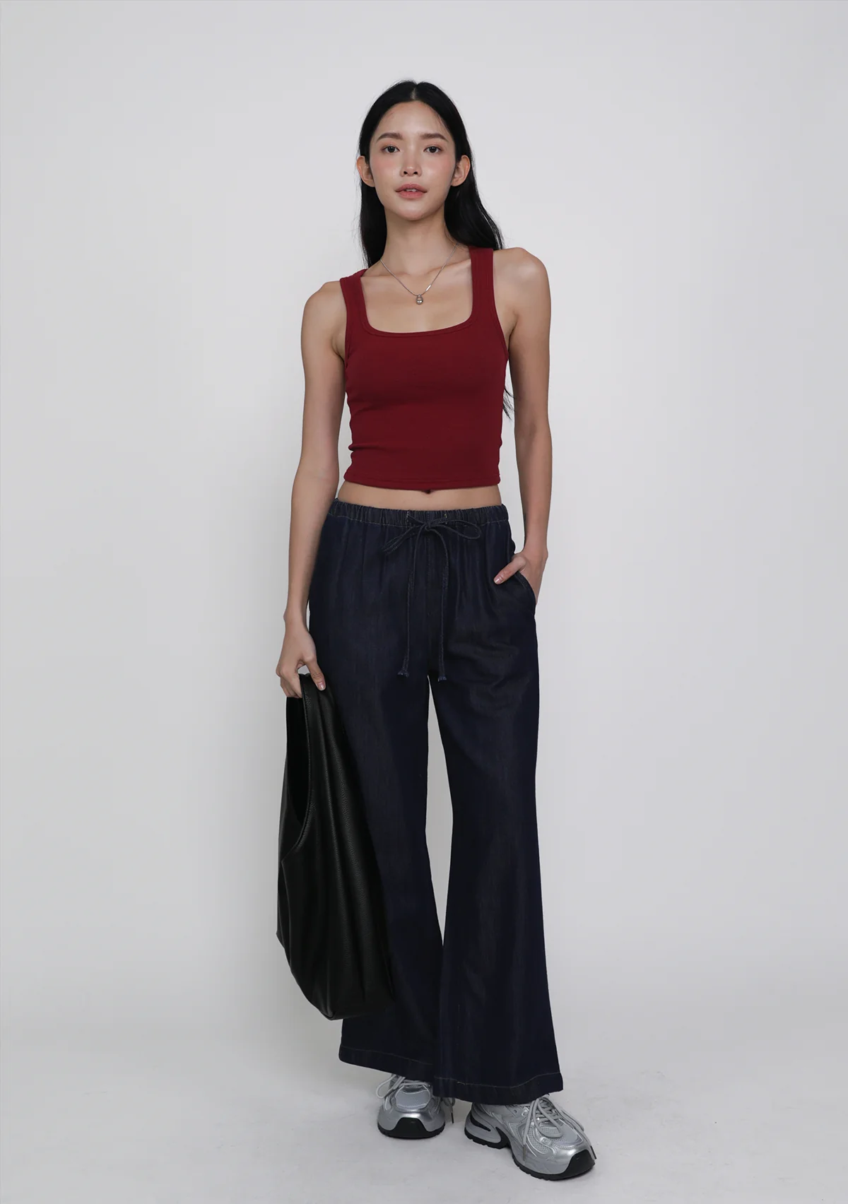 Petite Asher Denim Lounge Pants - Image 8