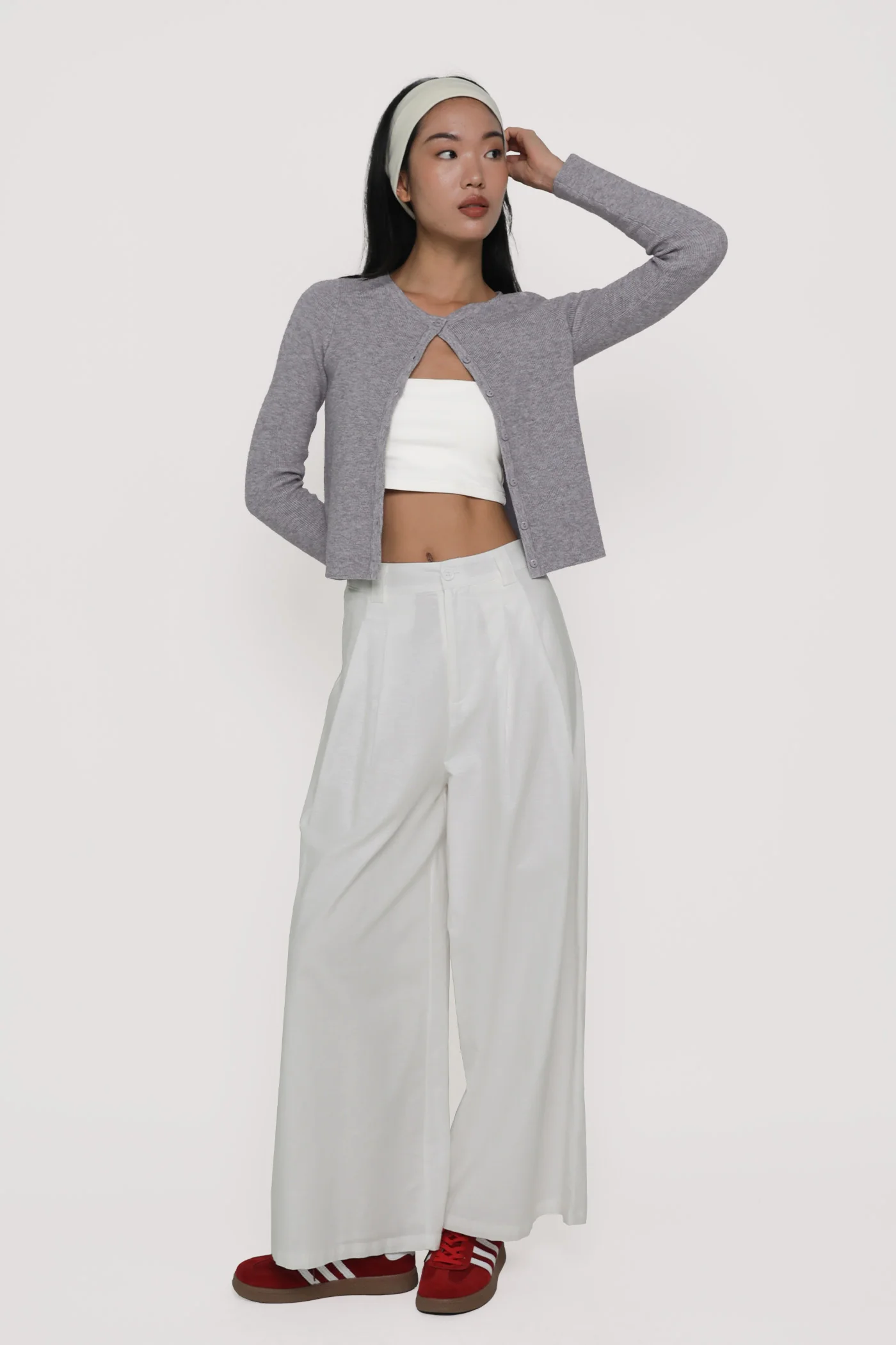 Petite Camila Wide Leg Linen Pants - Image 12