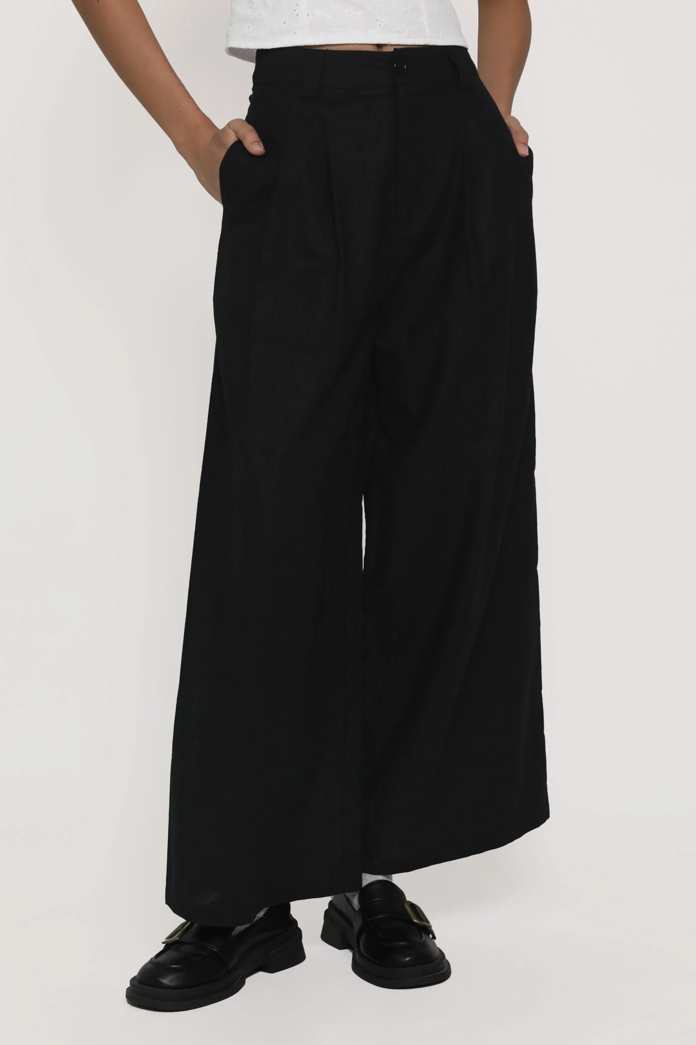 Petite Camila Wide Leg Linen Pants - Image 15