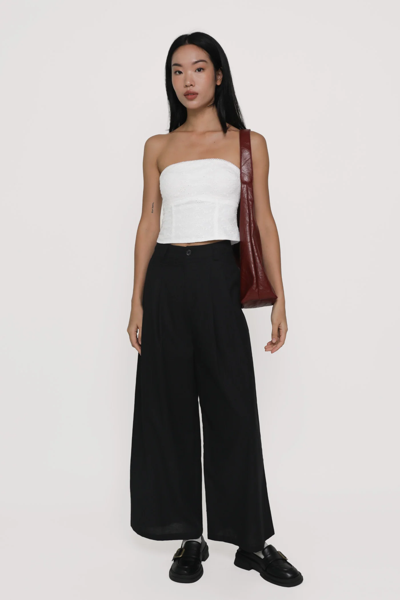 Petite Camila Wide Leg Linen Pants - Image 5