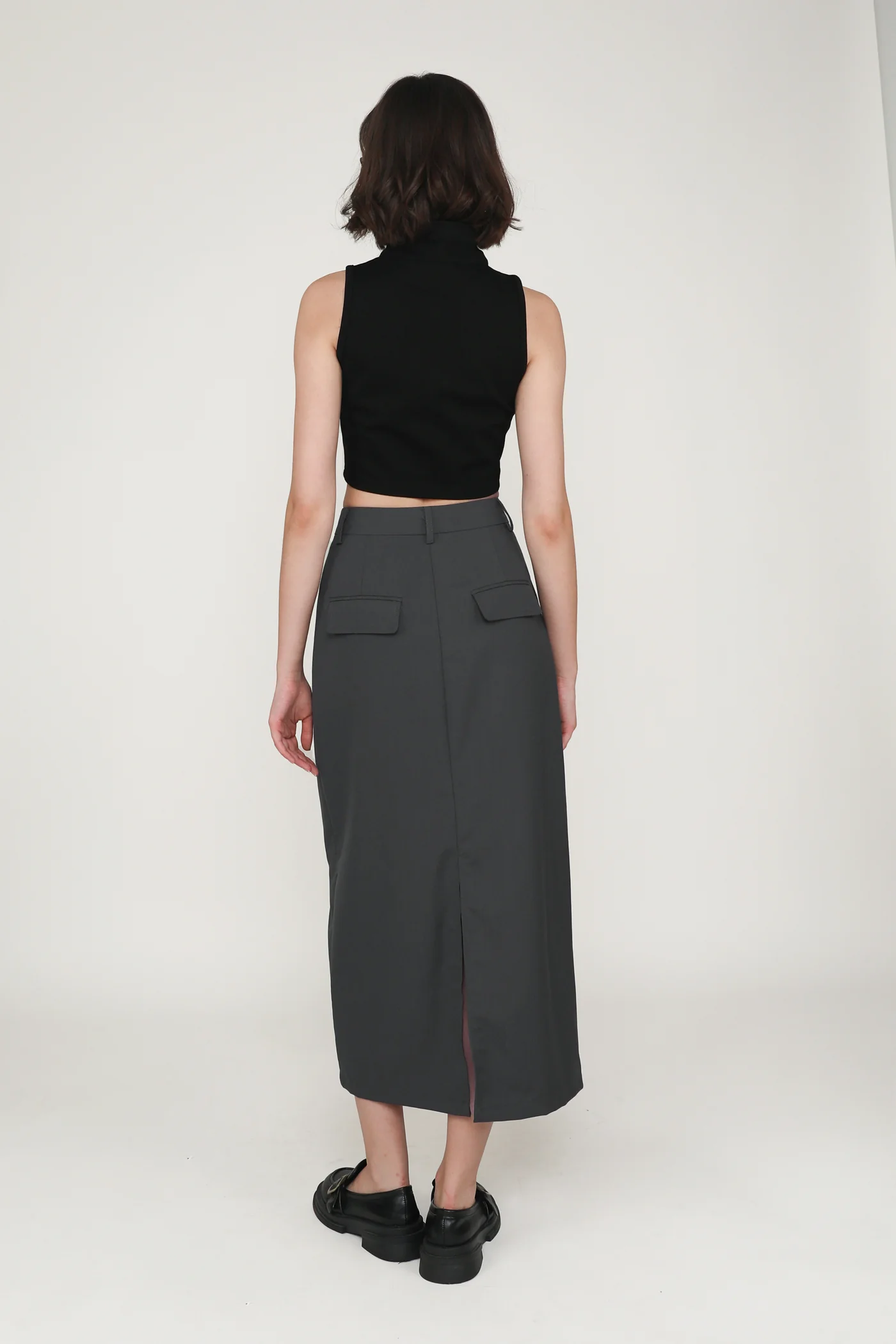 Petite Flyn Tailored Maxi Skirt - Image 14