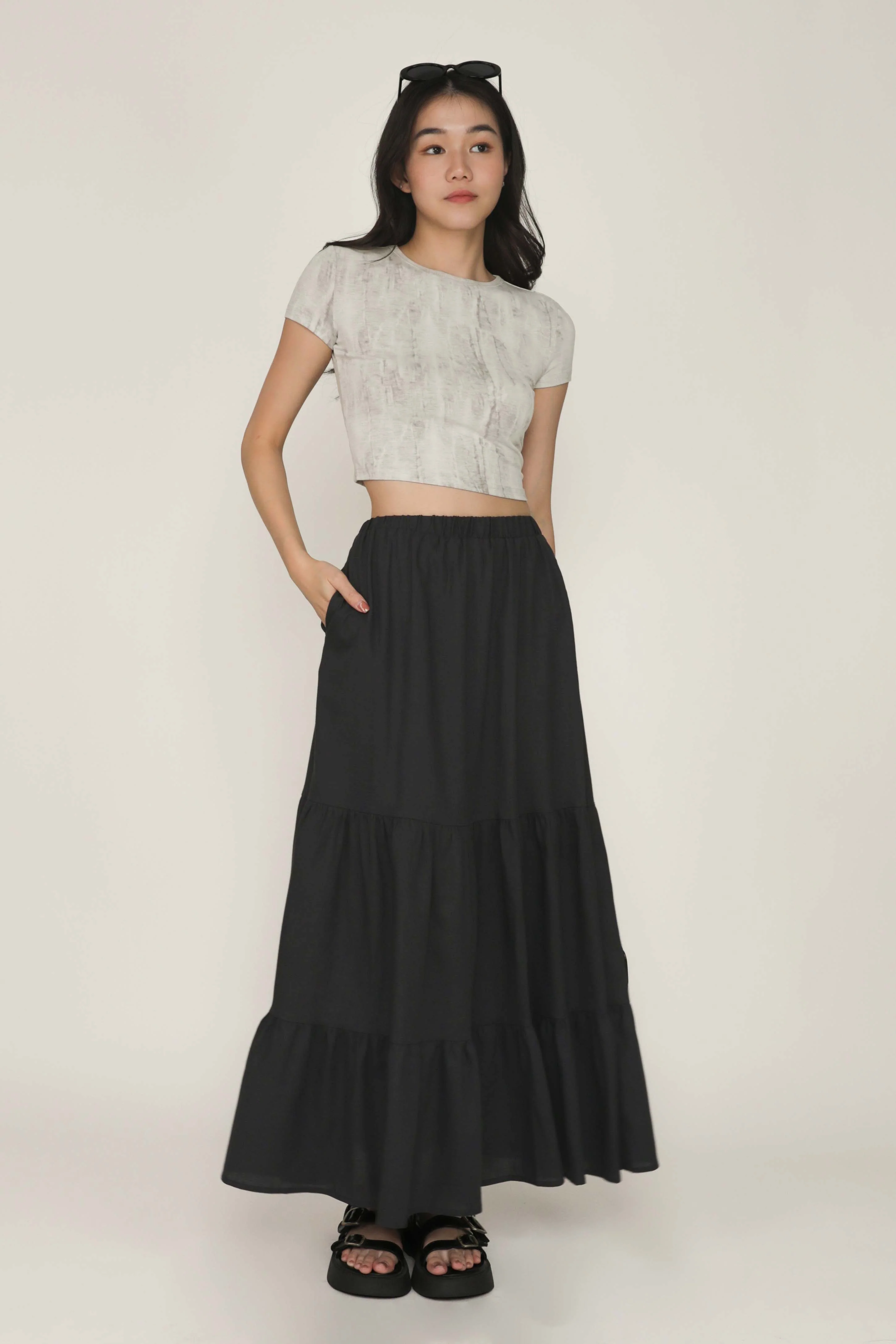 Petite Jardin Tiered Skirt - Image 13