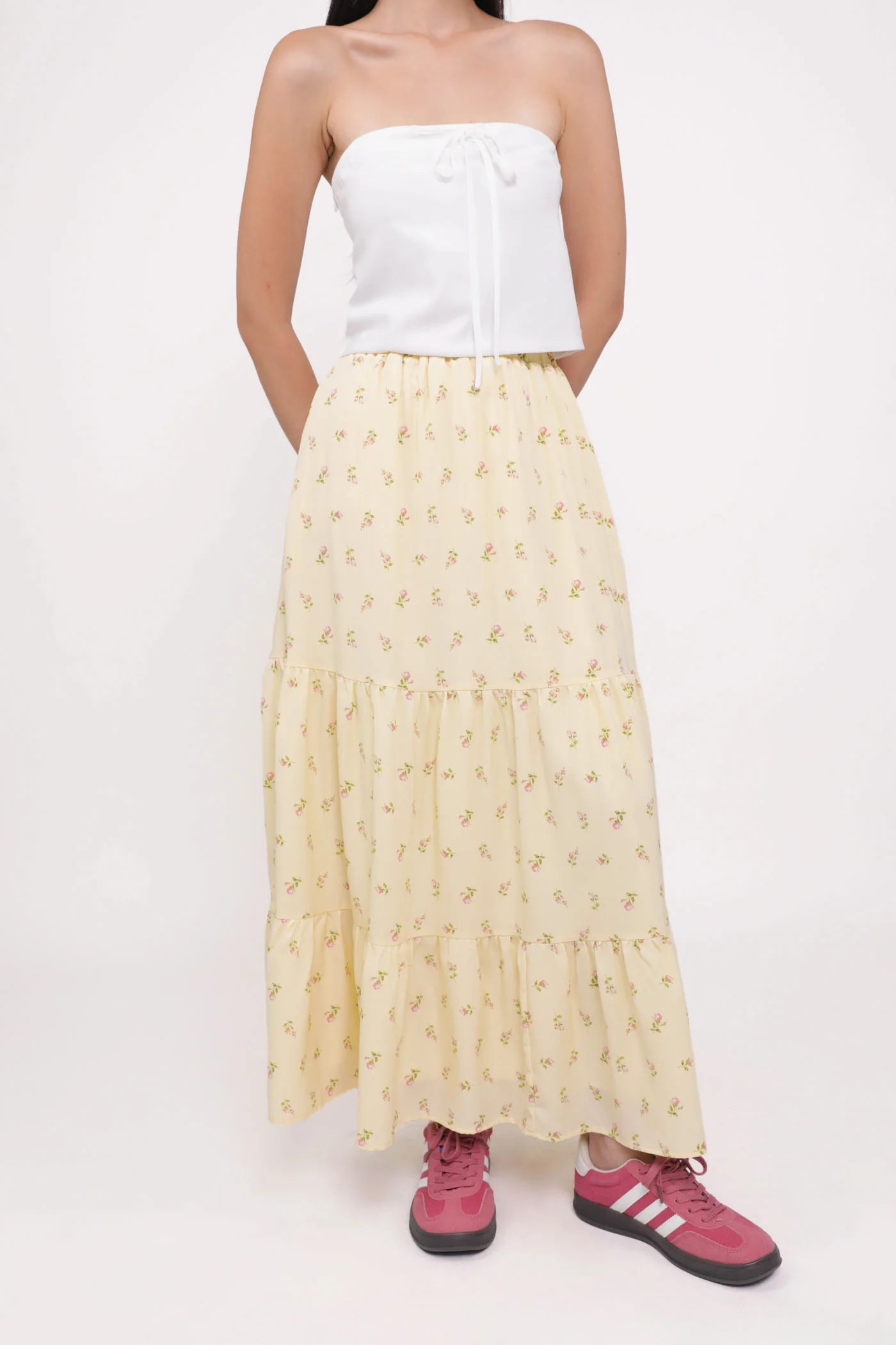 Petite Jardin Tiered Skirt - Image 26