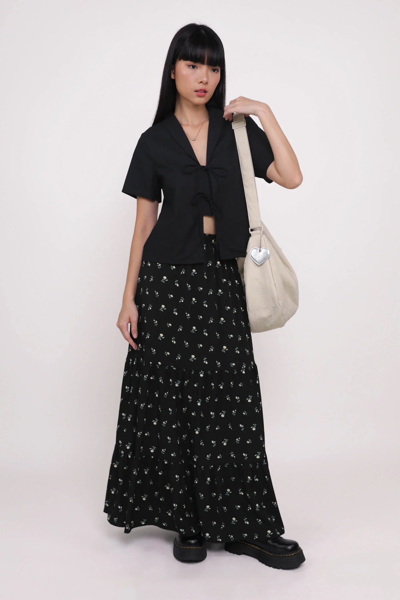 Petite Jardin Tiered Skirt - Image 31