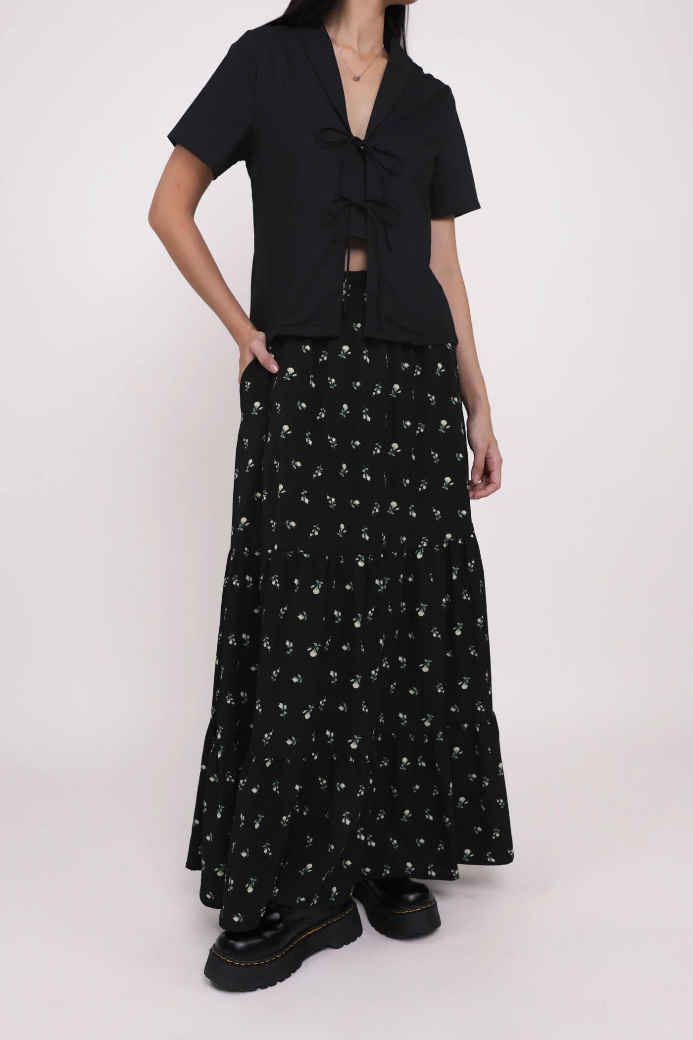 Petite Jardin Tiered Skirt - Image 34