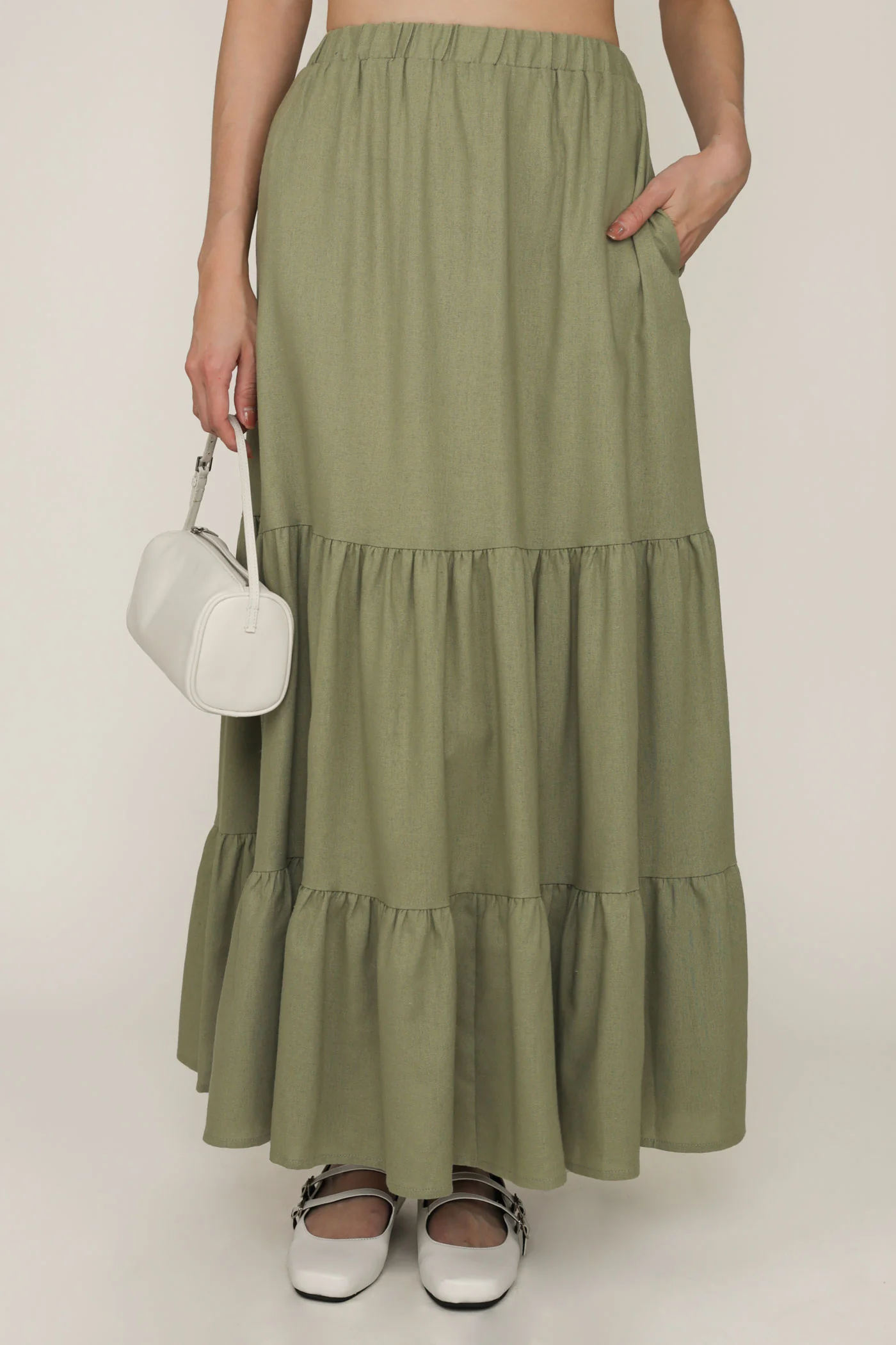 Petite Jardin Tiered Skirt - Image 9