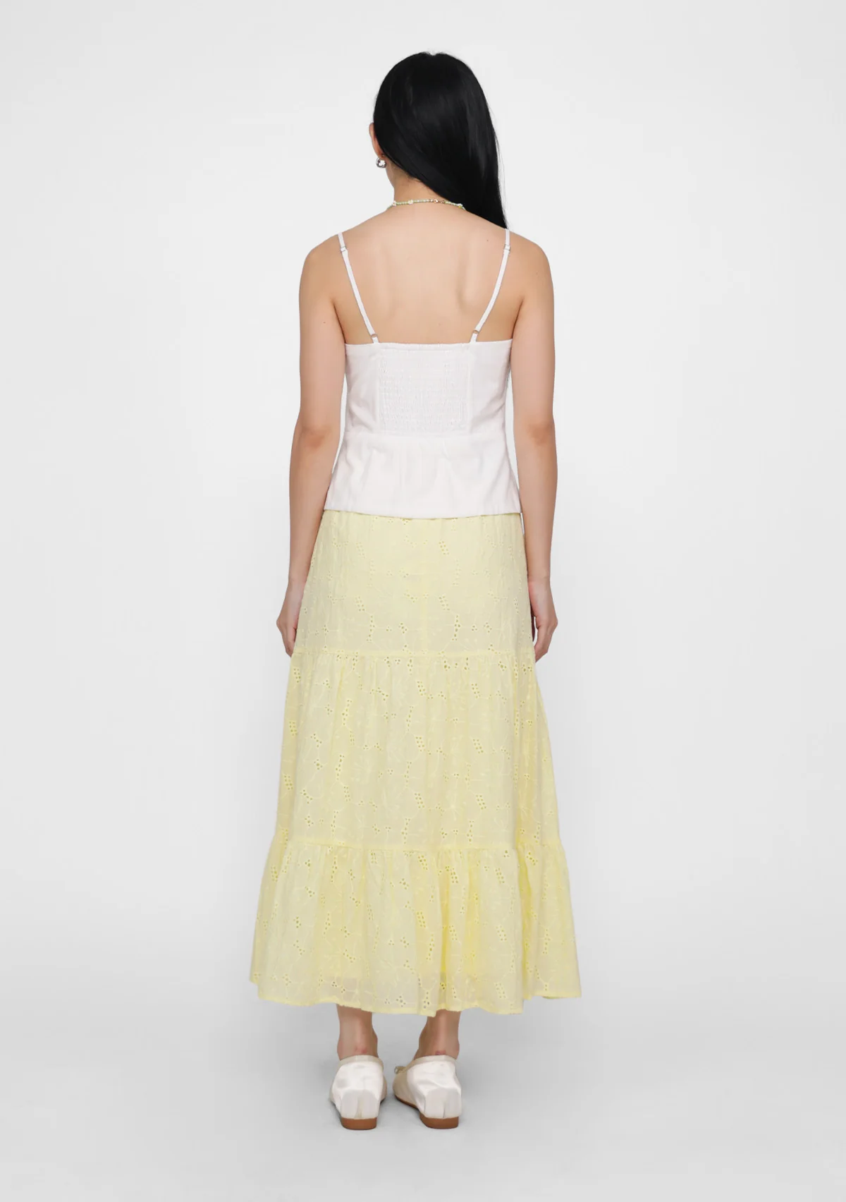 Petite Jardin Tiered Skirt (Eyelet) - Image 15