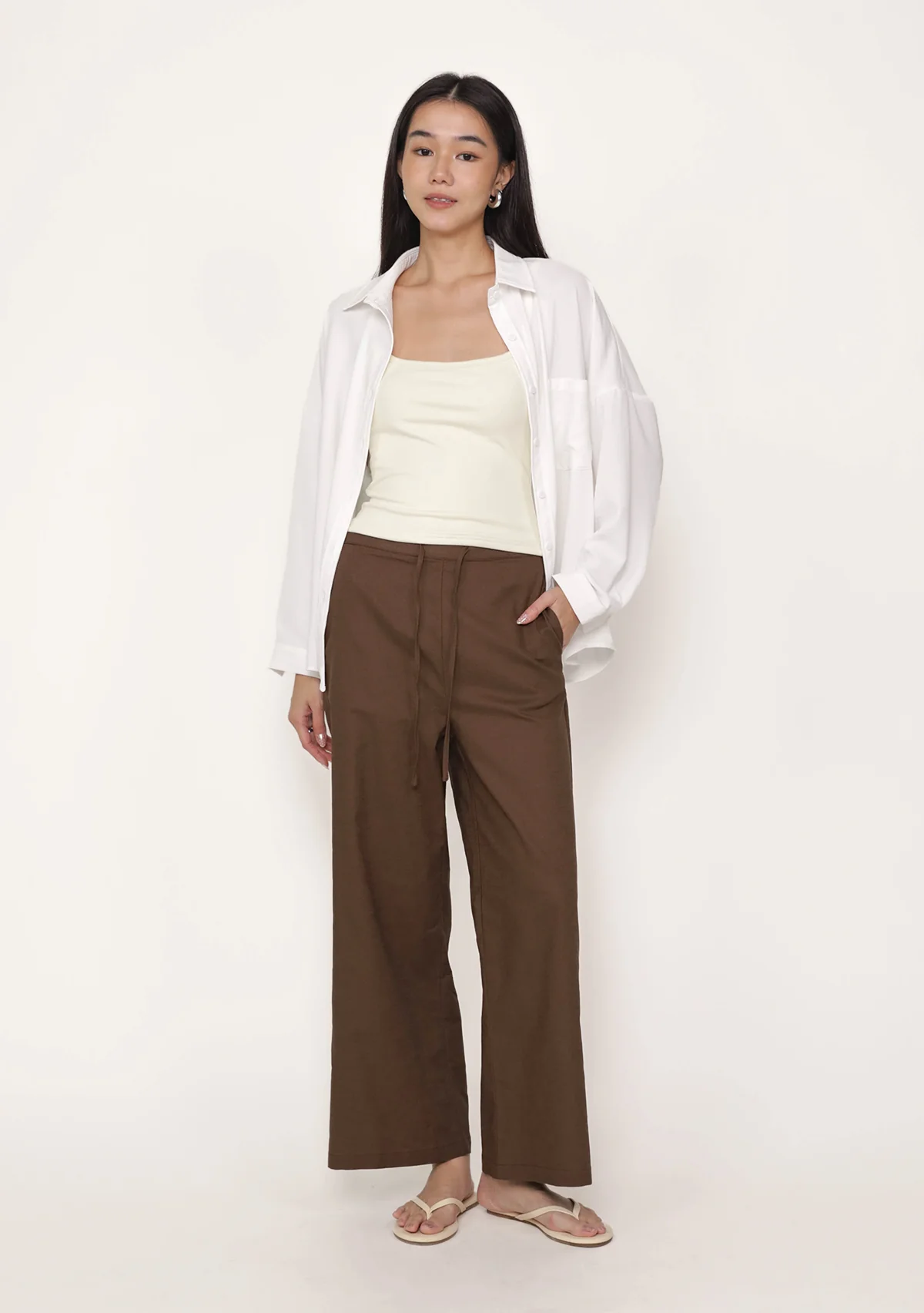Petite Libby Drawstring Pants - Image 2
