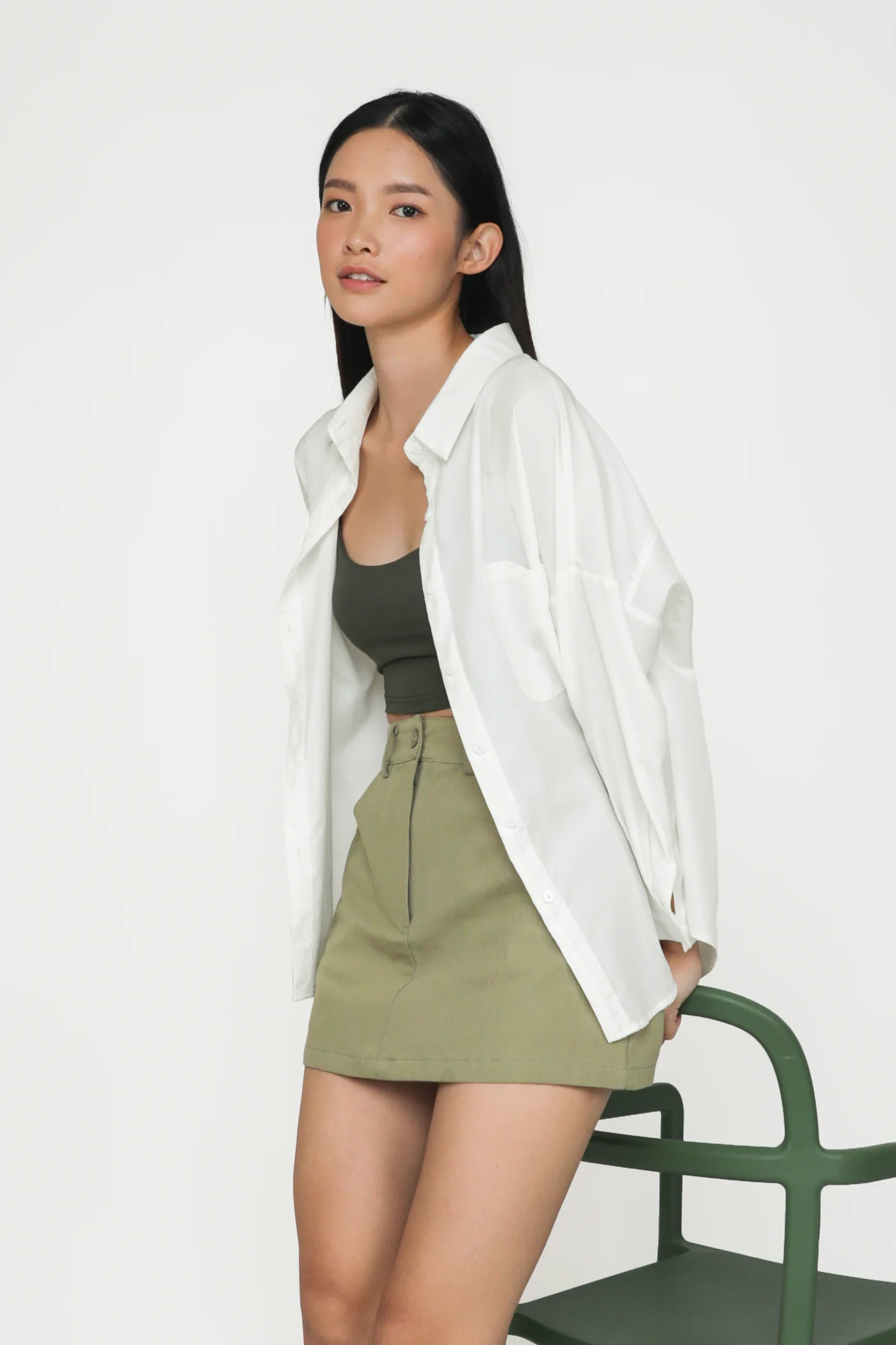 Peyton Basic Cotton Skorts - Image 22