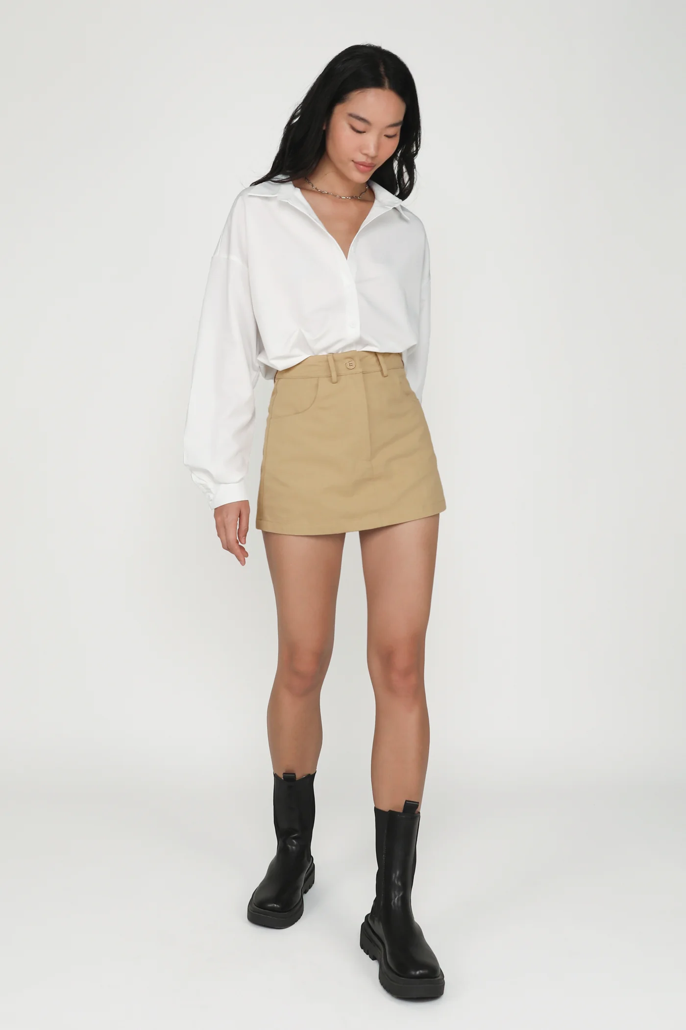 Peyton Basic Cotton Skorts - Image 43