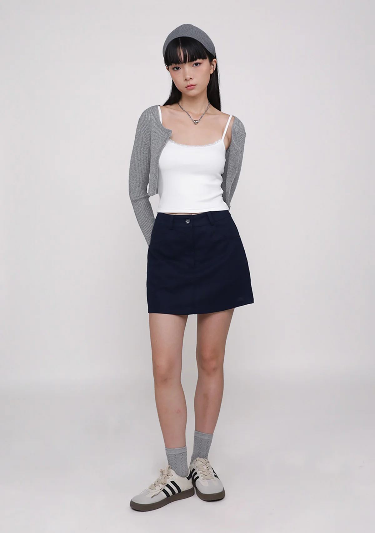 Peyton Basic Linen Skorts - Image 12