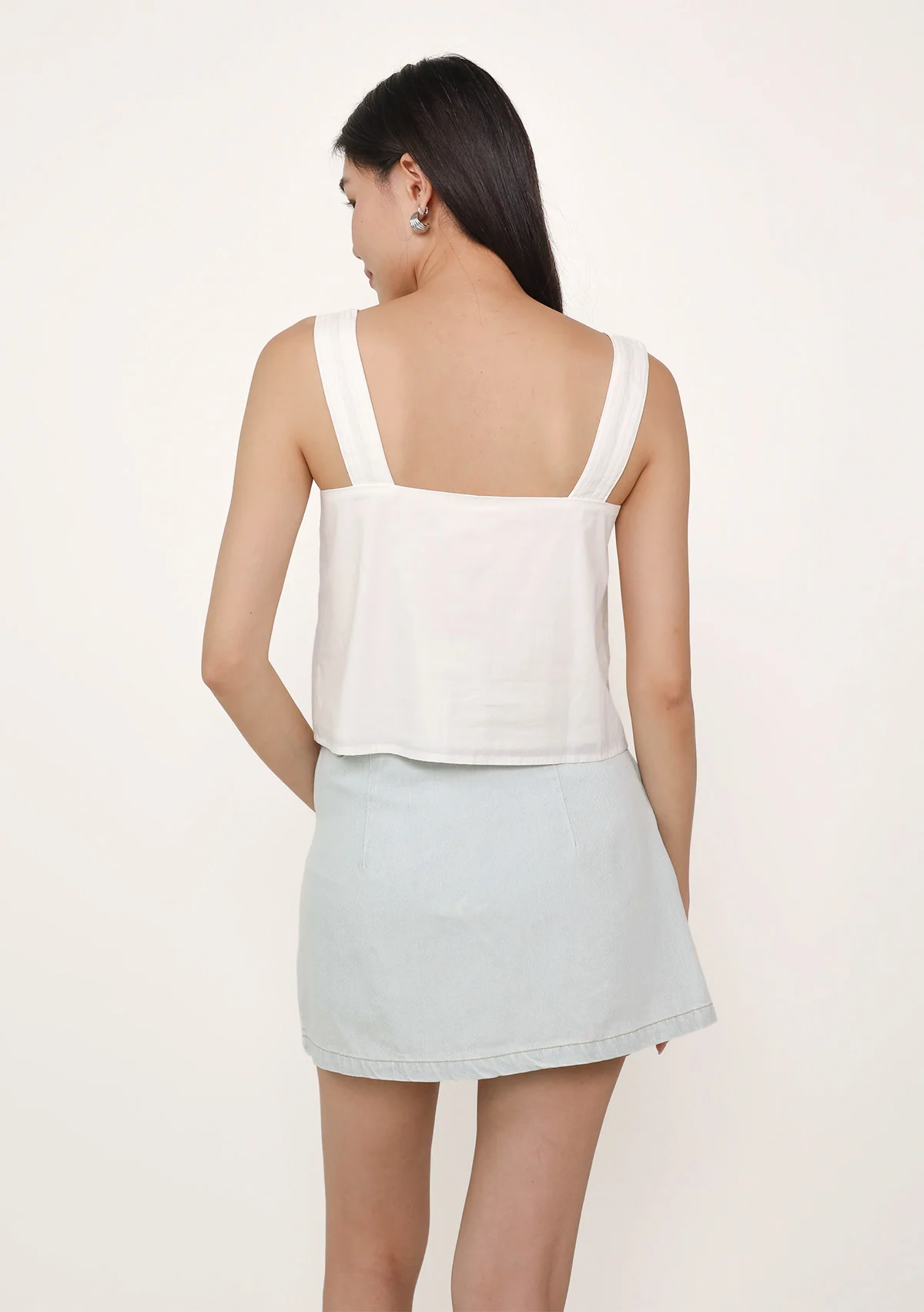 Peyton Denim Skorts - Image 10