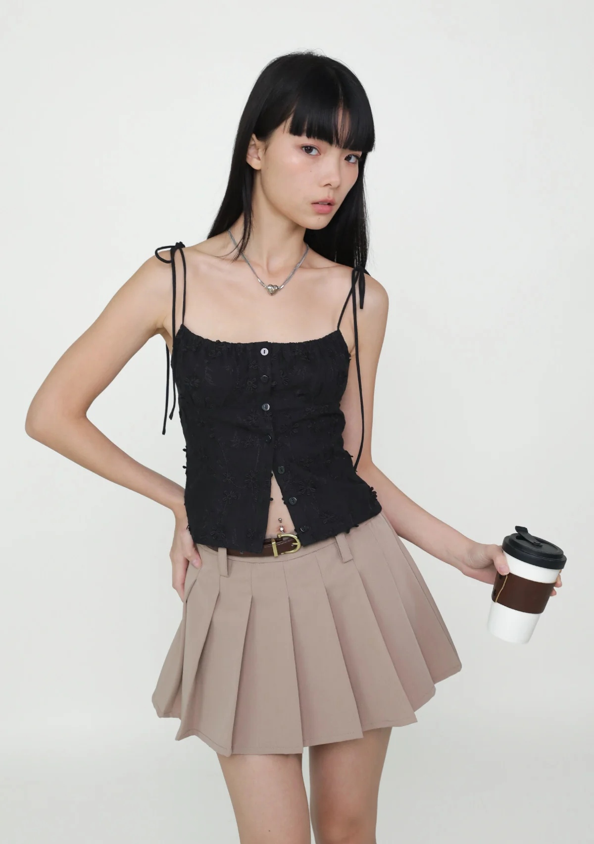 Braelyn Pleated Skorts