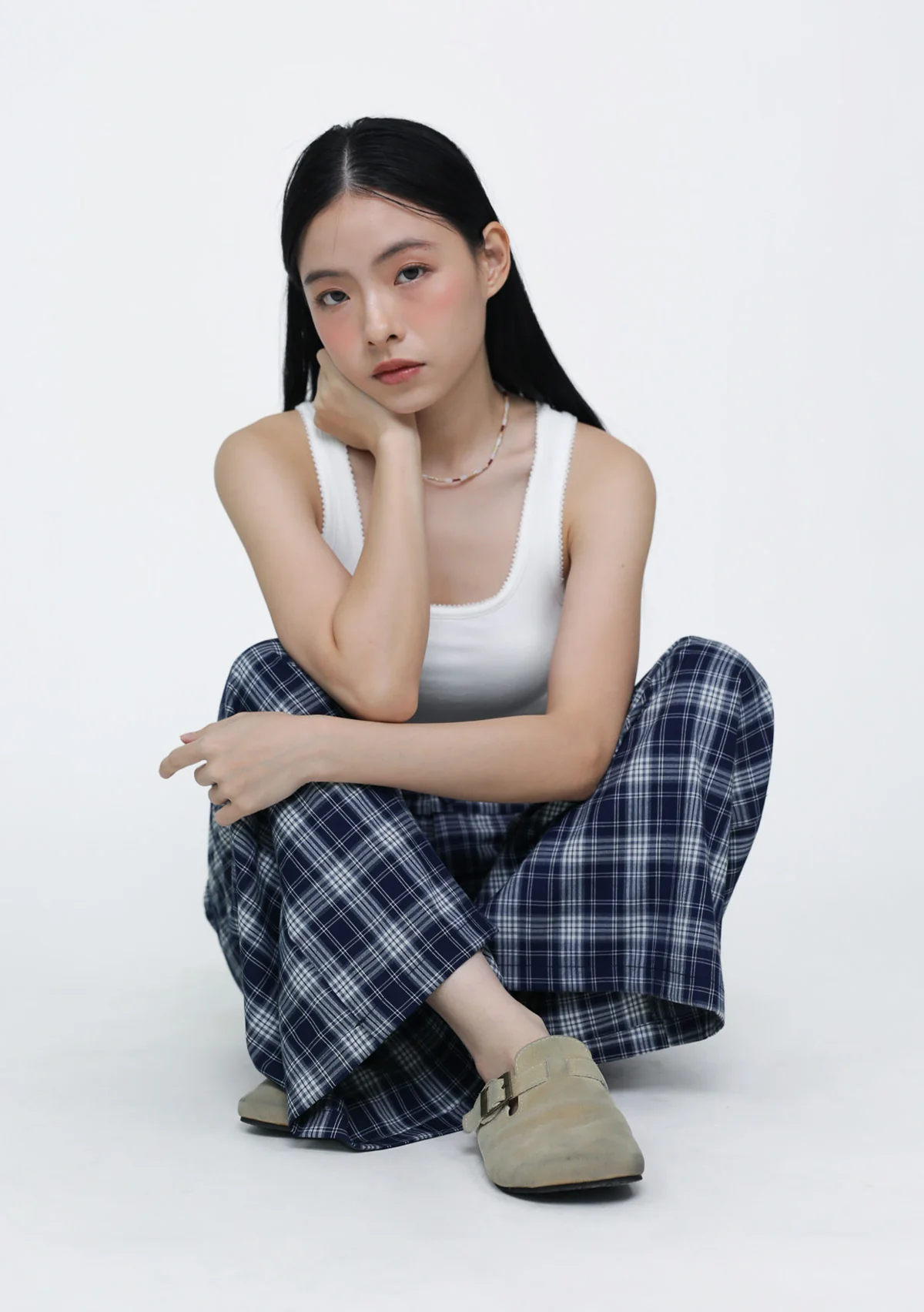 Mino Pleated Wide Leg Pants - Image 6