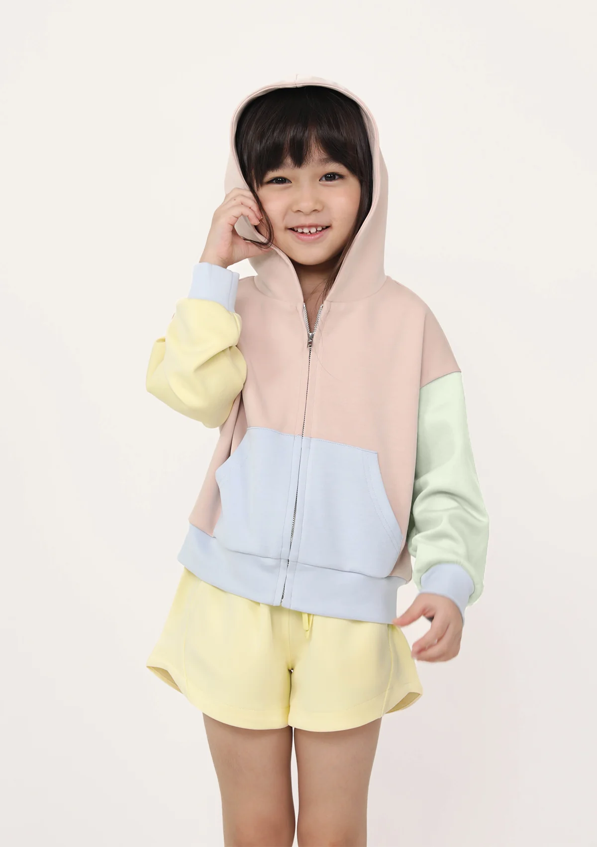 Plush Oversized Zip Up Hoodie (Kids) - Image 3