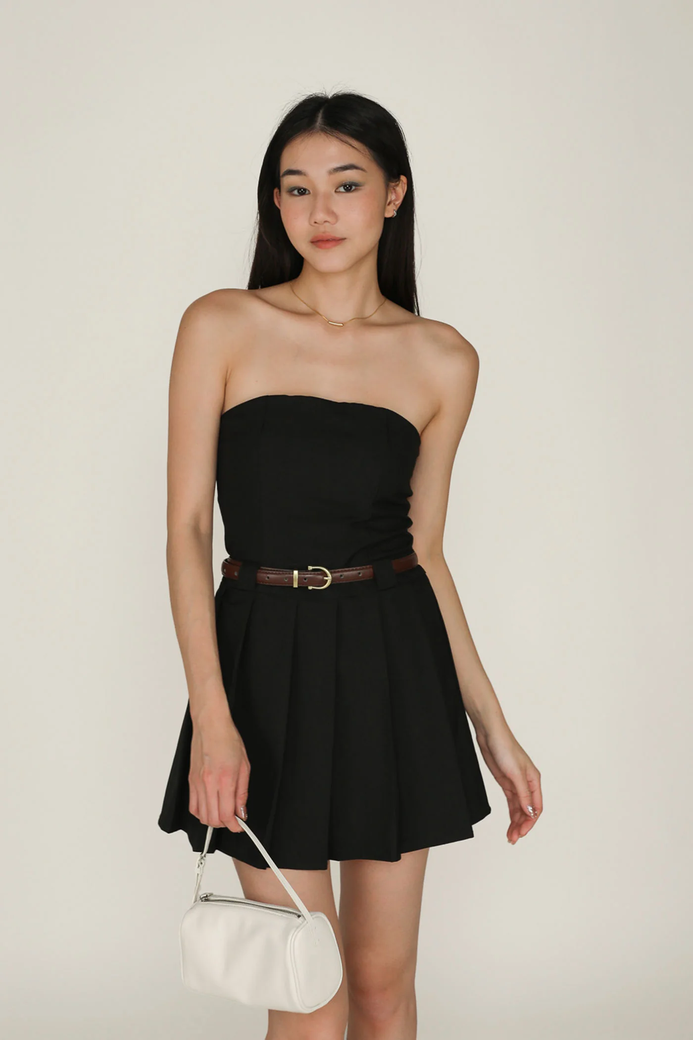 Polene Tube Pleated Padded Romper